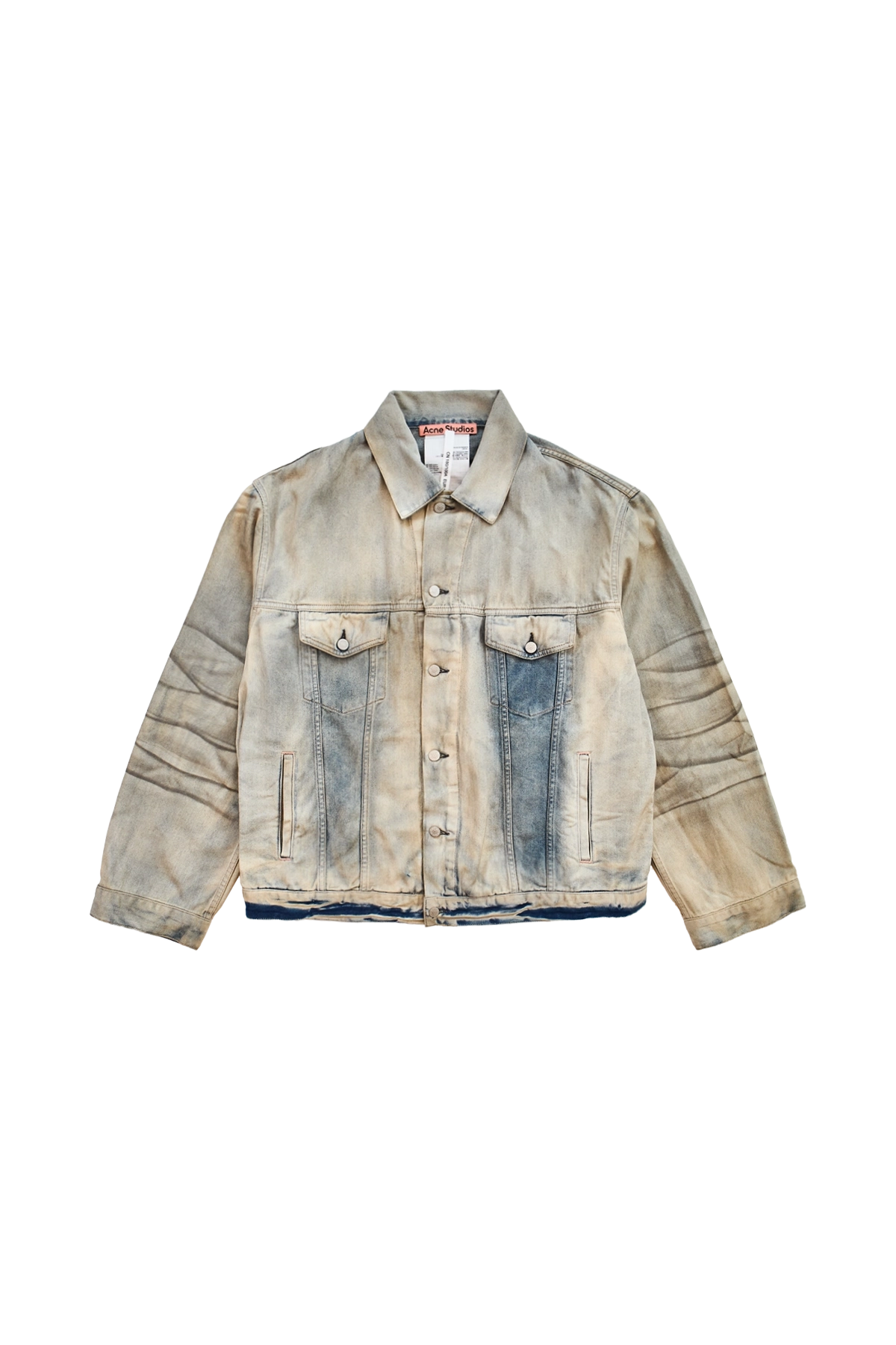 Acne Studios Oversize Denim Jacket Light Blue