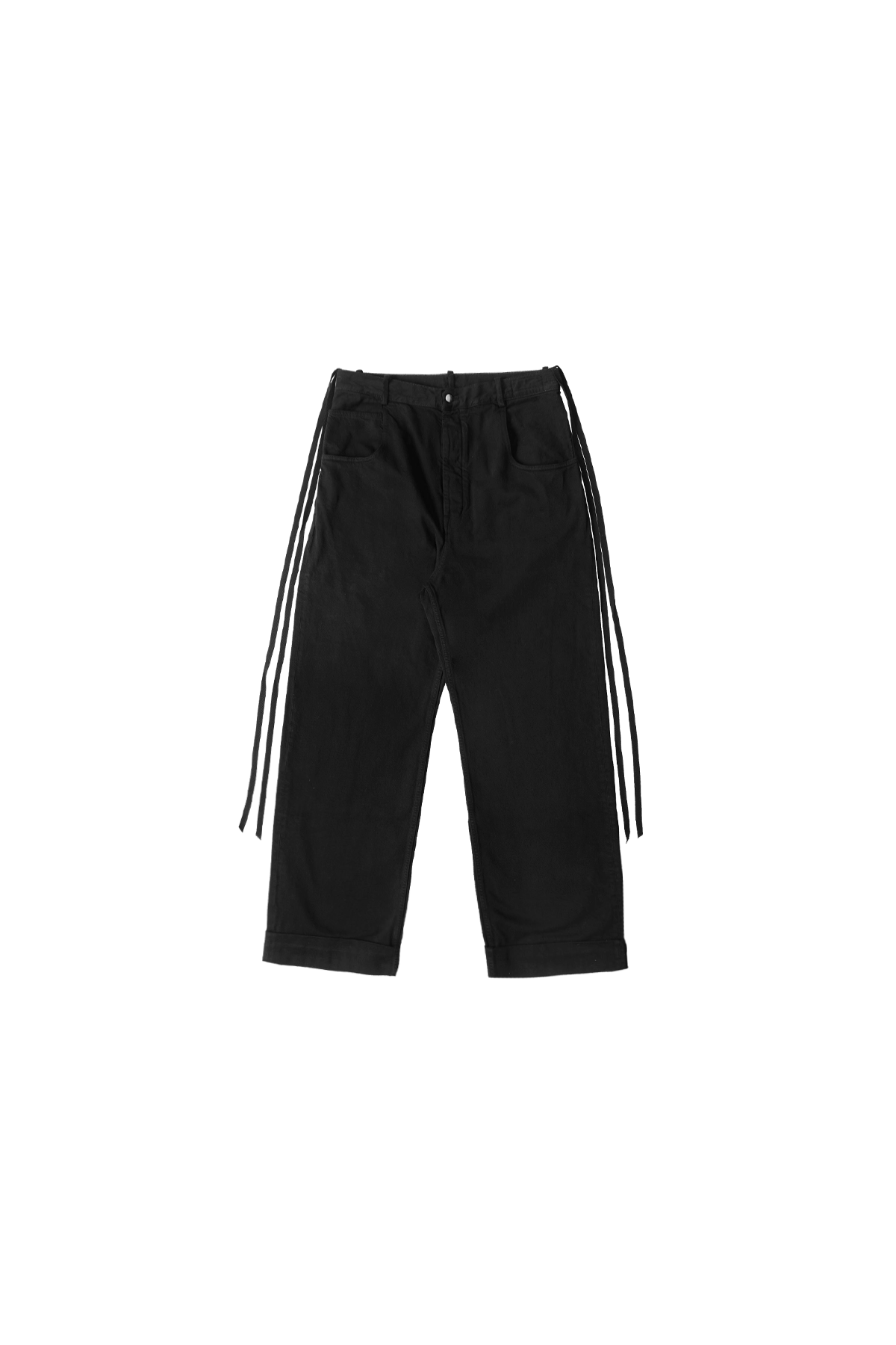 Ann Demeulemeester Michaël 5-Pocket High Comfort Trousers Black