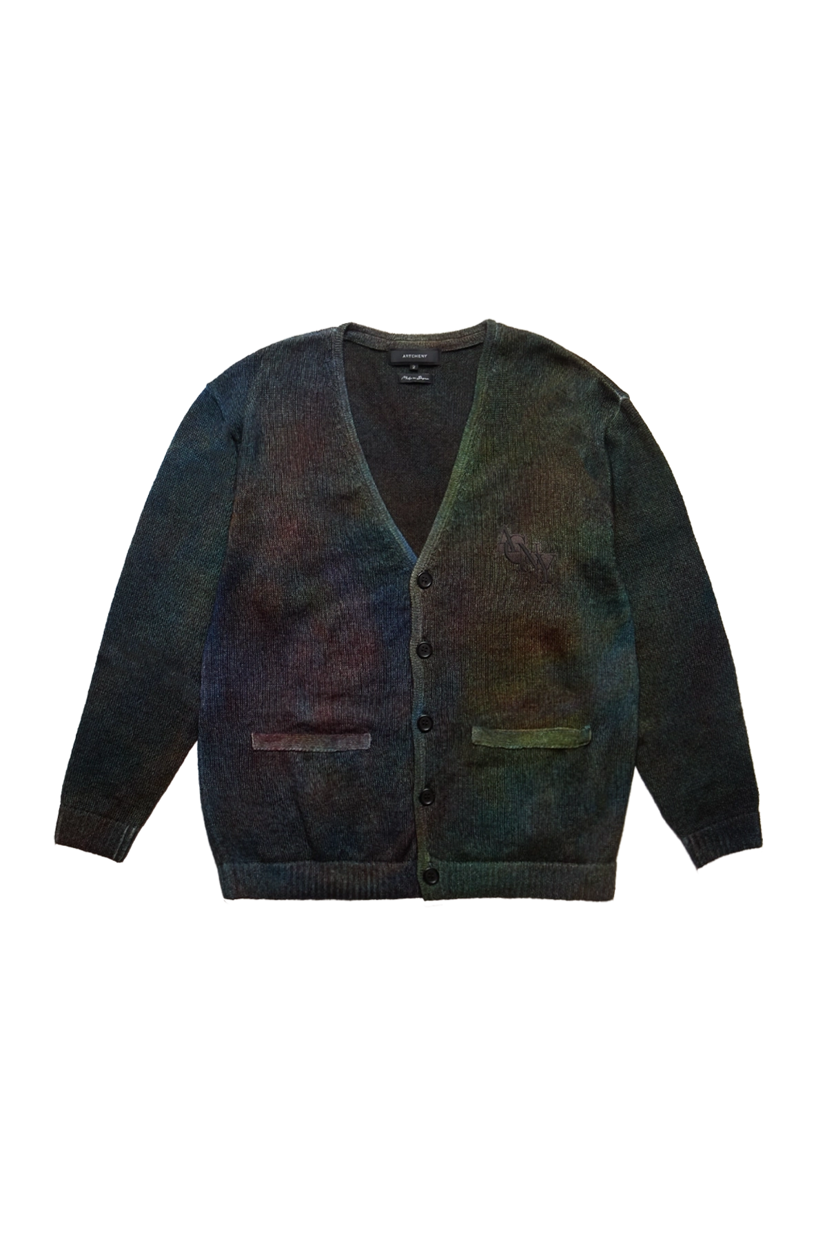 Artcheny Mohair Dye Caridan Multi-Color