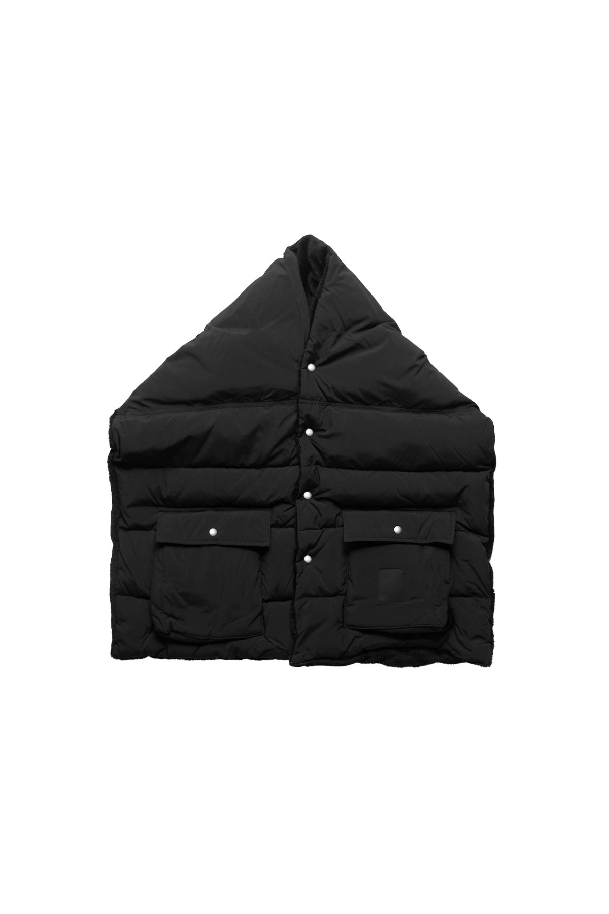 Artcheny Puff Down Mufler Black