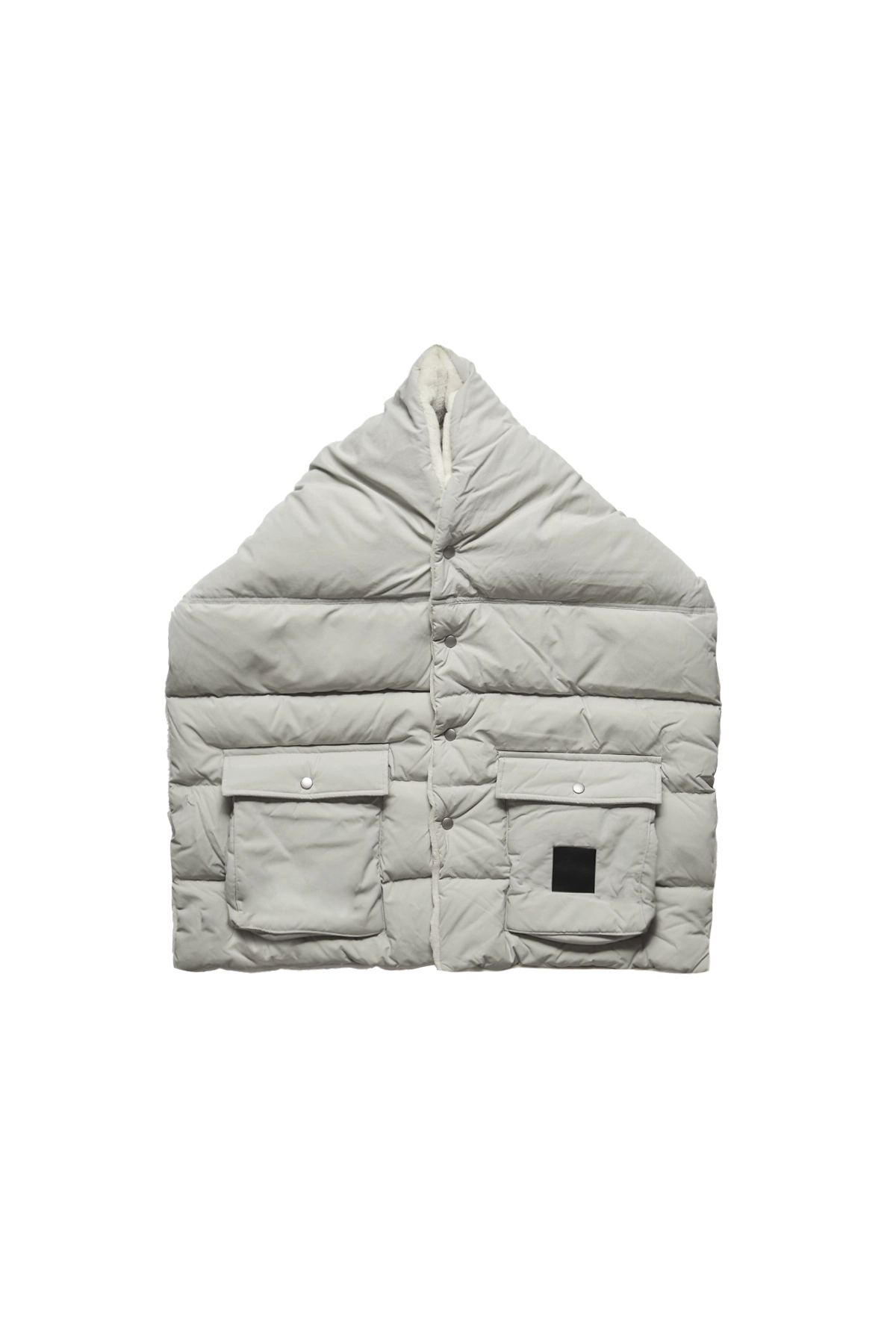 Artcheny Puff Down Mufler Gray