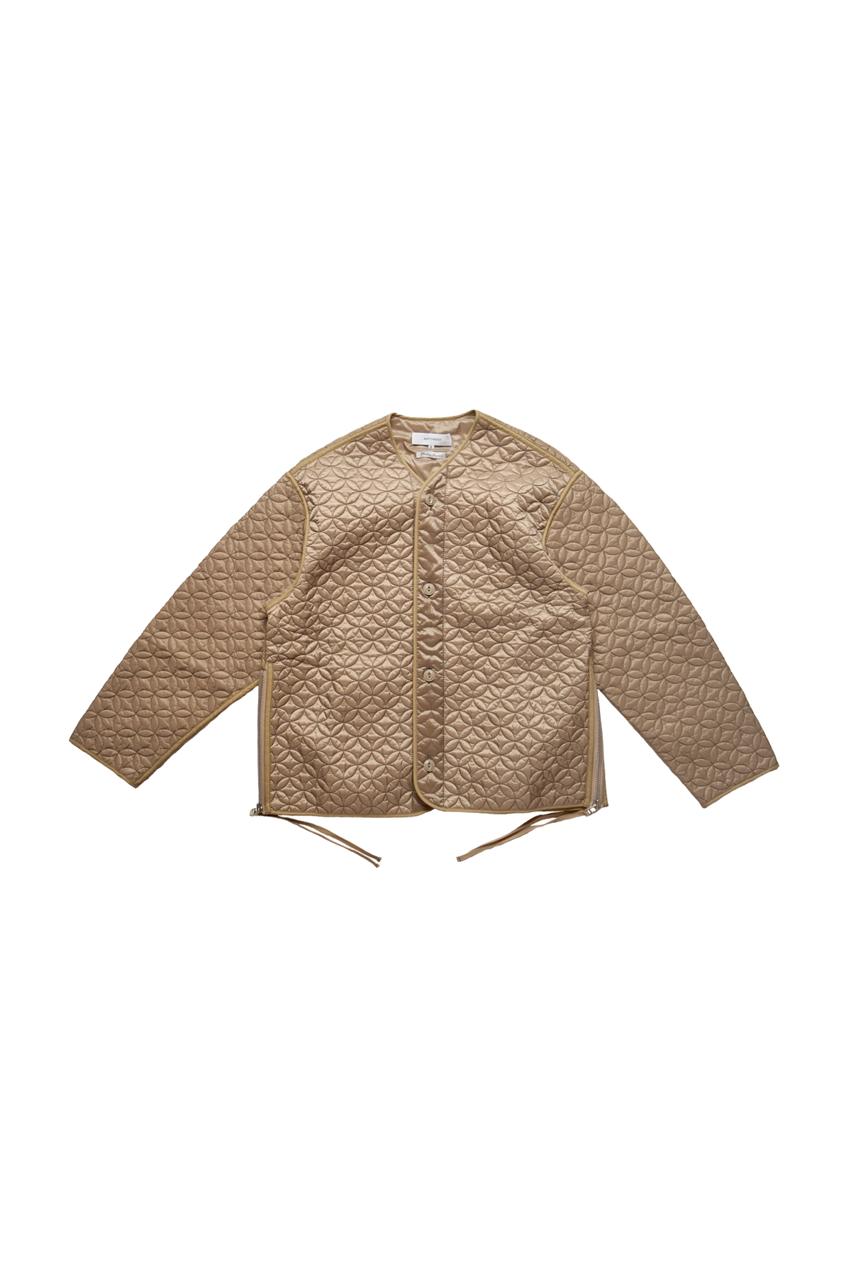 Artcheny Shippo Quilting Lining Jacket Brown