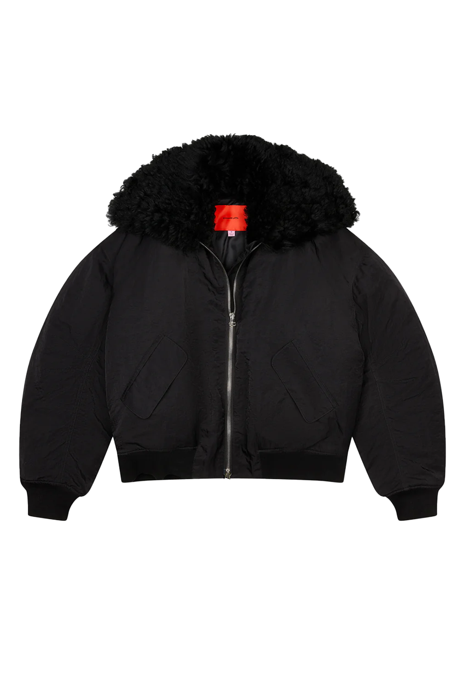 Eckhaus Latta Zip Up Bomber Asphalt