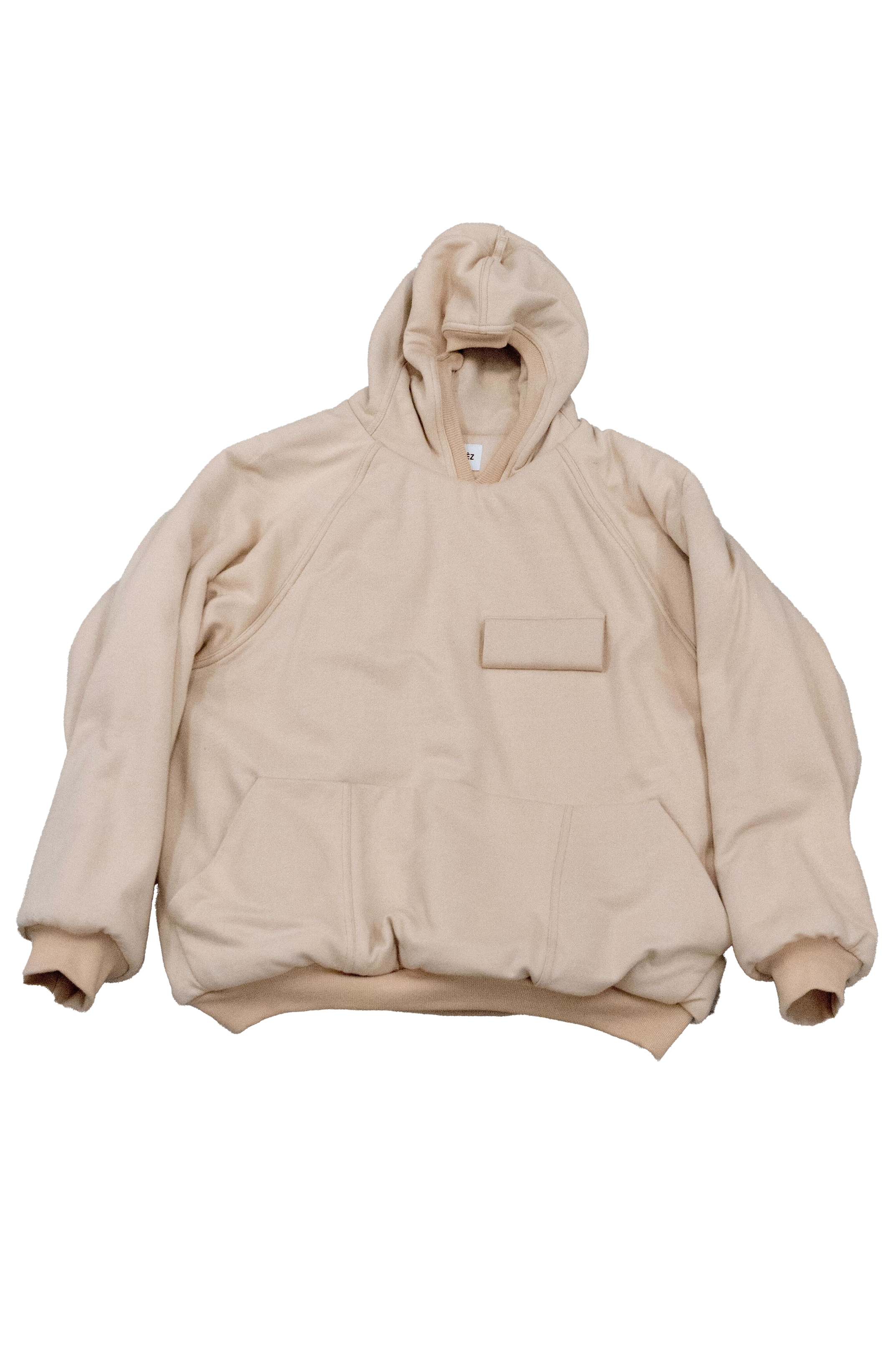 Bryan Jimenez Mk Insulated Hoodie Aged White