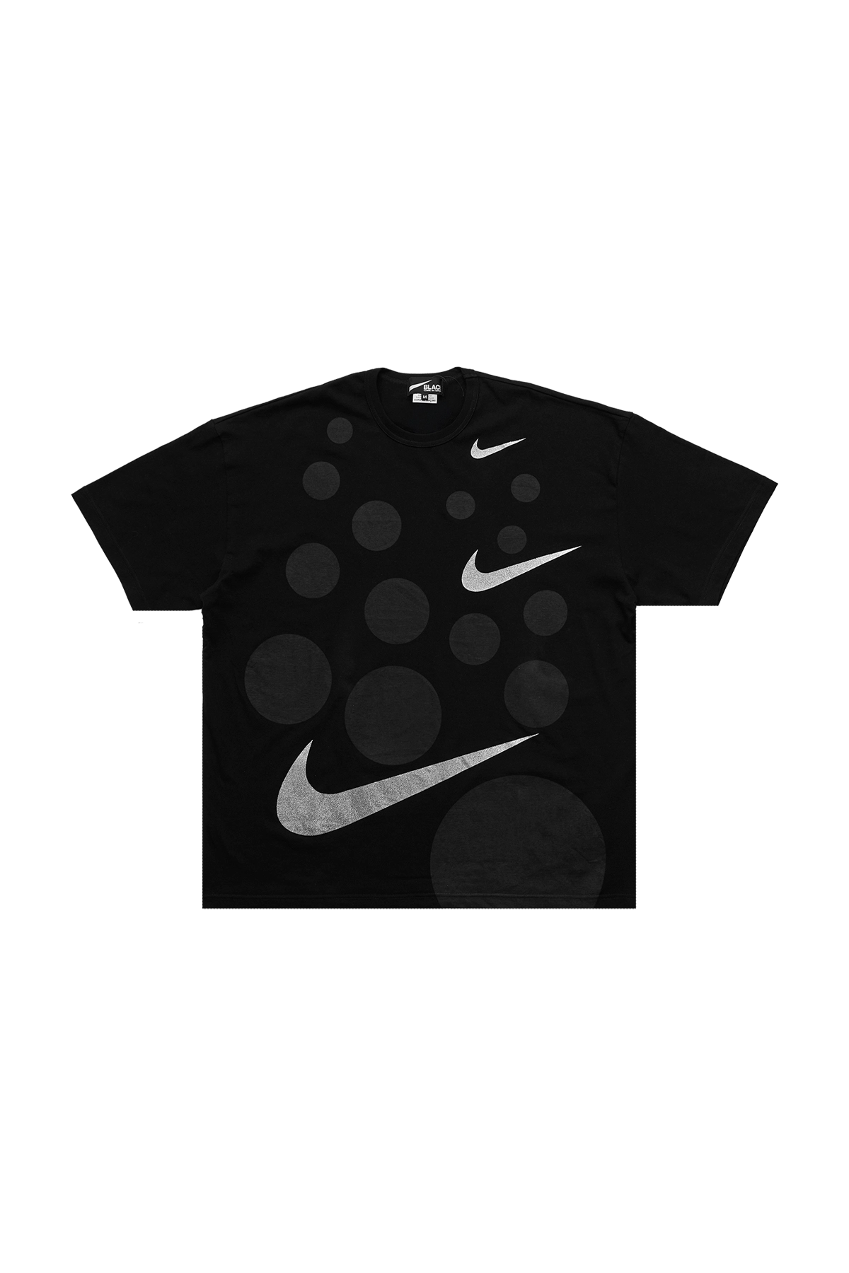 CDG Black Comme Des Garcons Black X Nike Oversize Tee Black