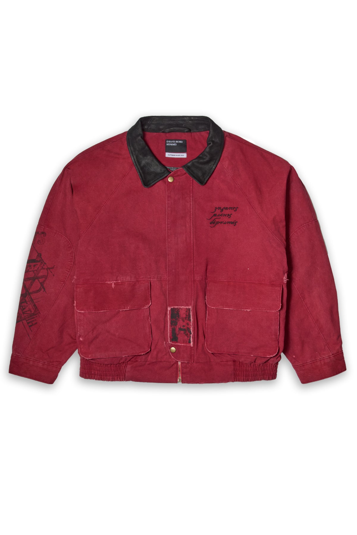 Enfants Riches Deprimes Constructivist Hunting Jacket Red – ESSXNYC Enfants Riches Deprimes Constructivist Hunting Jacket Red – ESSXNYC