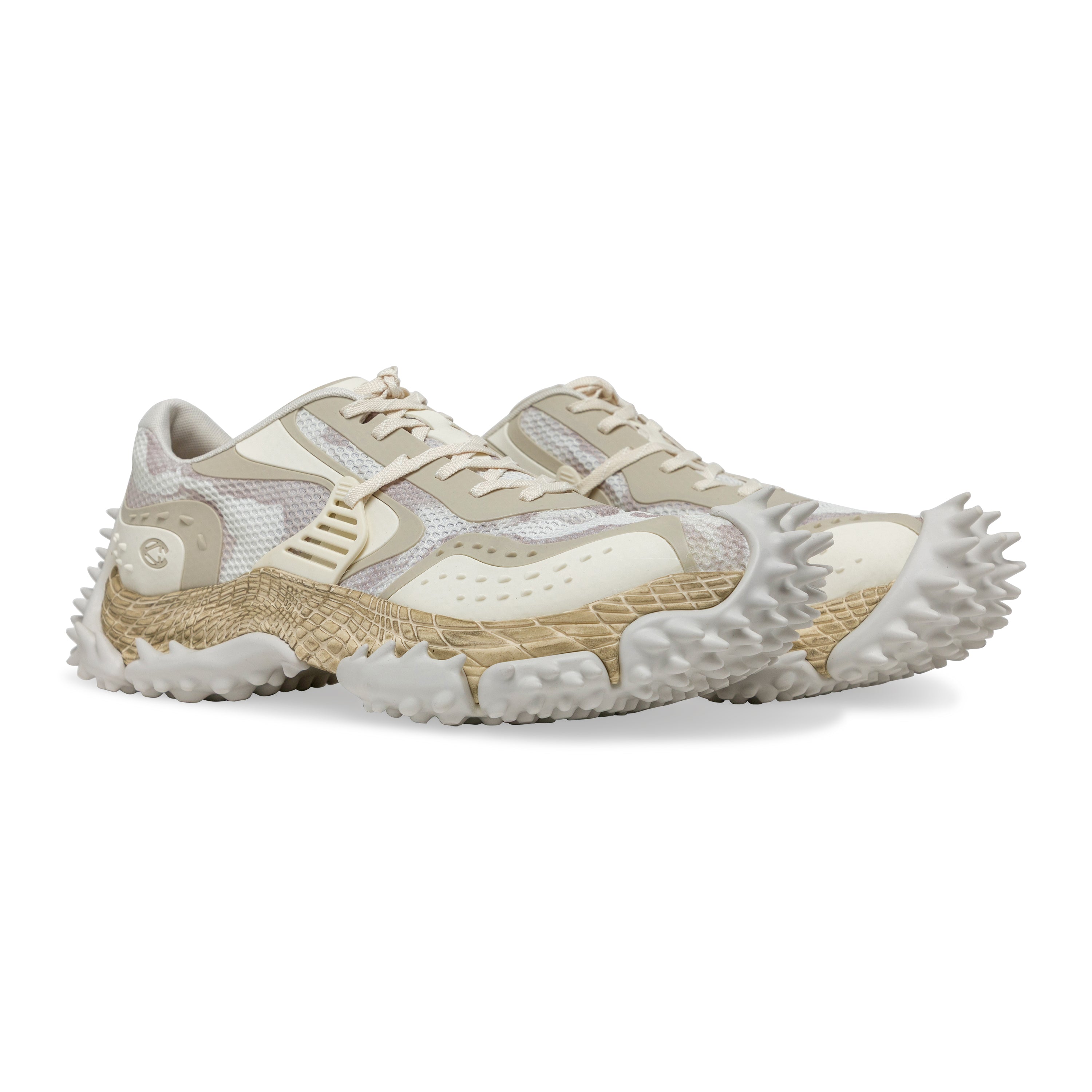 Camper Lab Tornado Sneakers Cream front three quarter