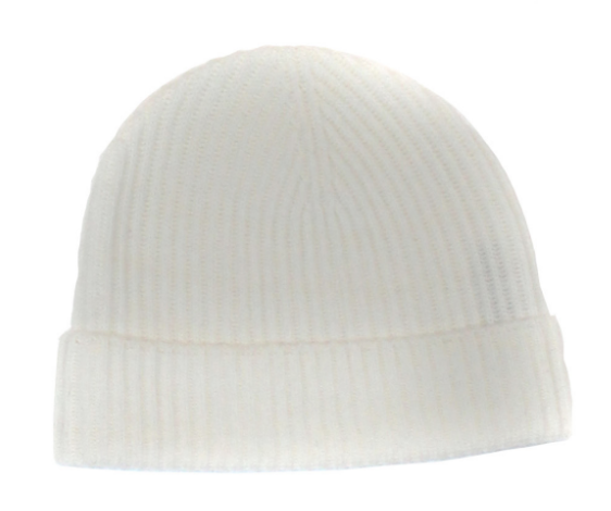 3Man Cashmere Cap White