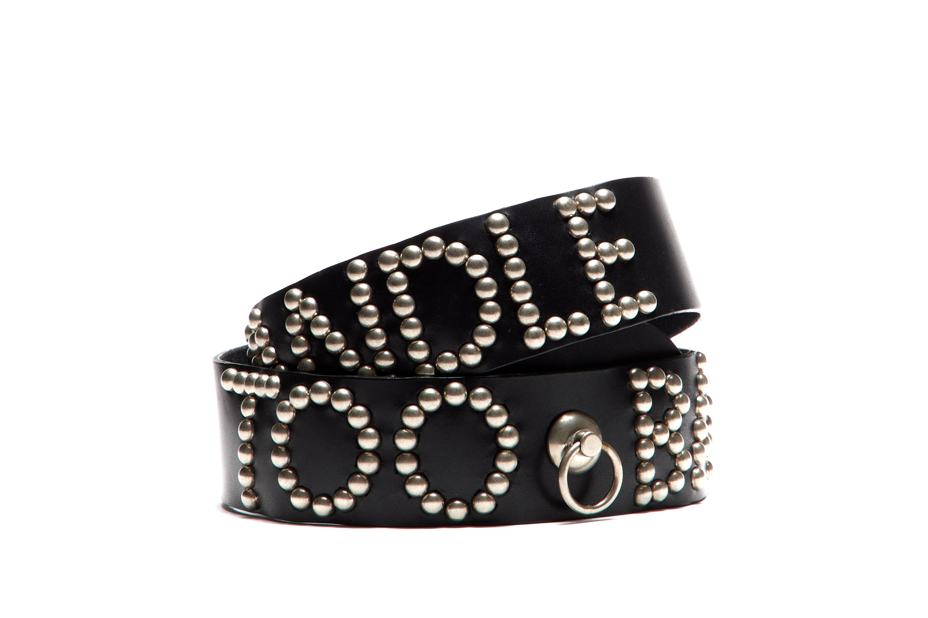 Doublet "Too Bad To Handle" Studded Belt
Black