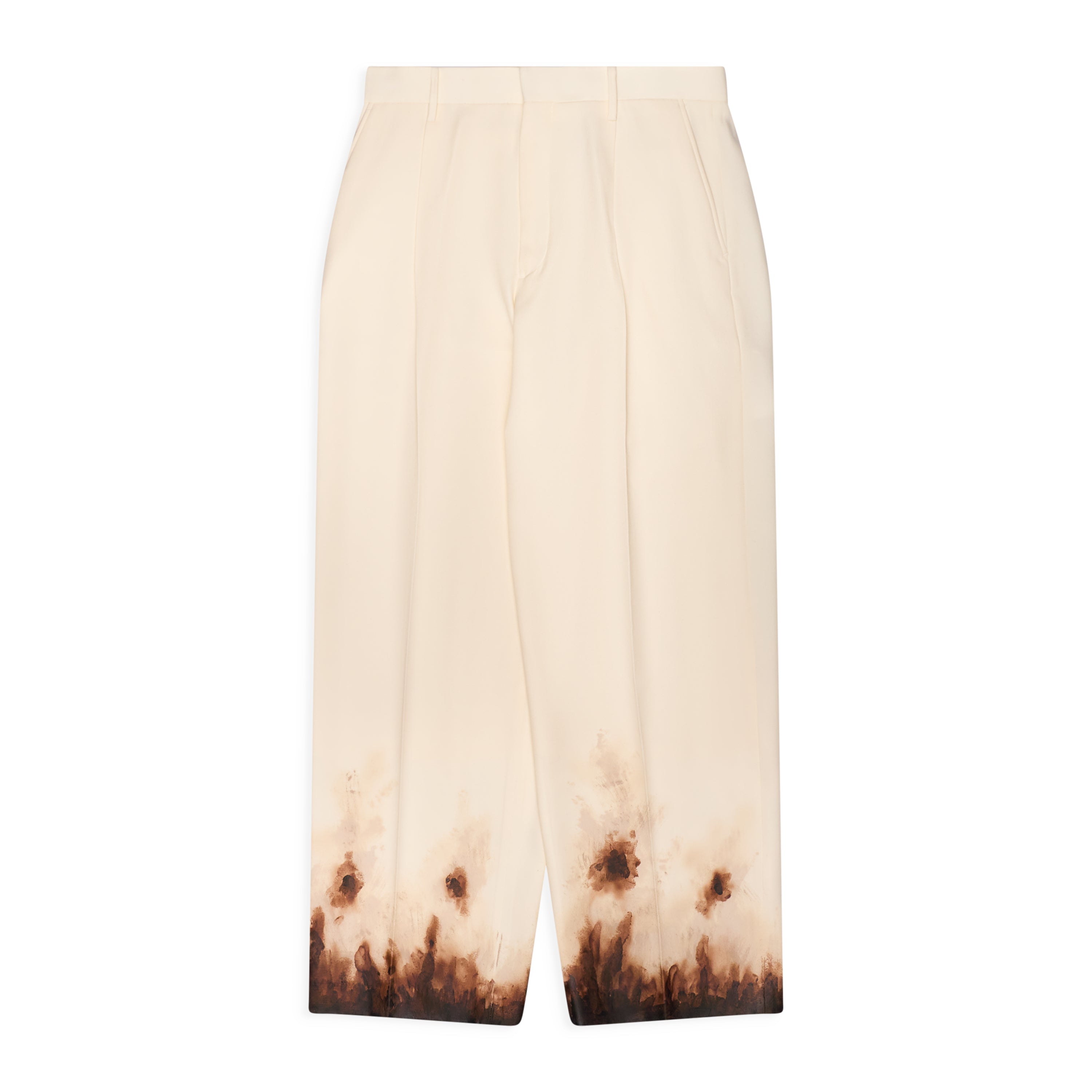Doublet Mud-Hand-Painted Tailored Trouser Cream