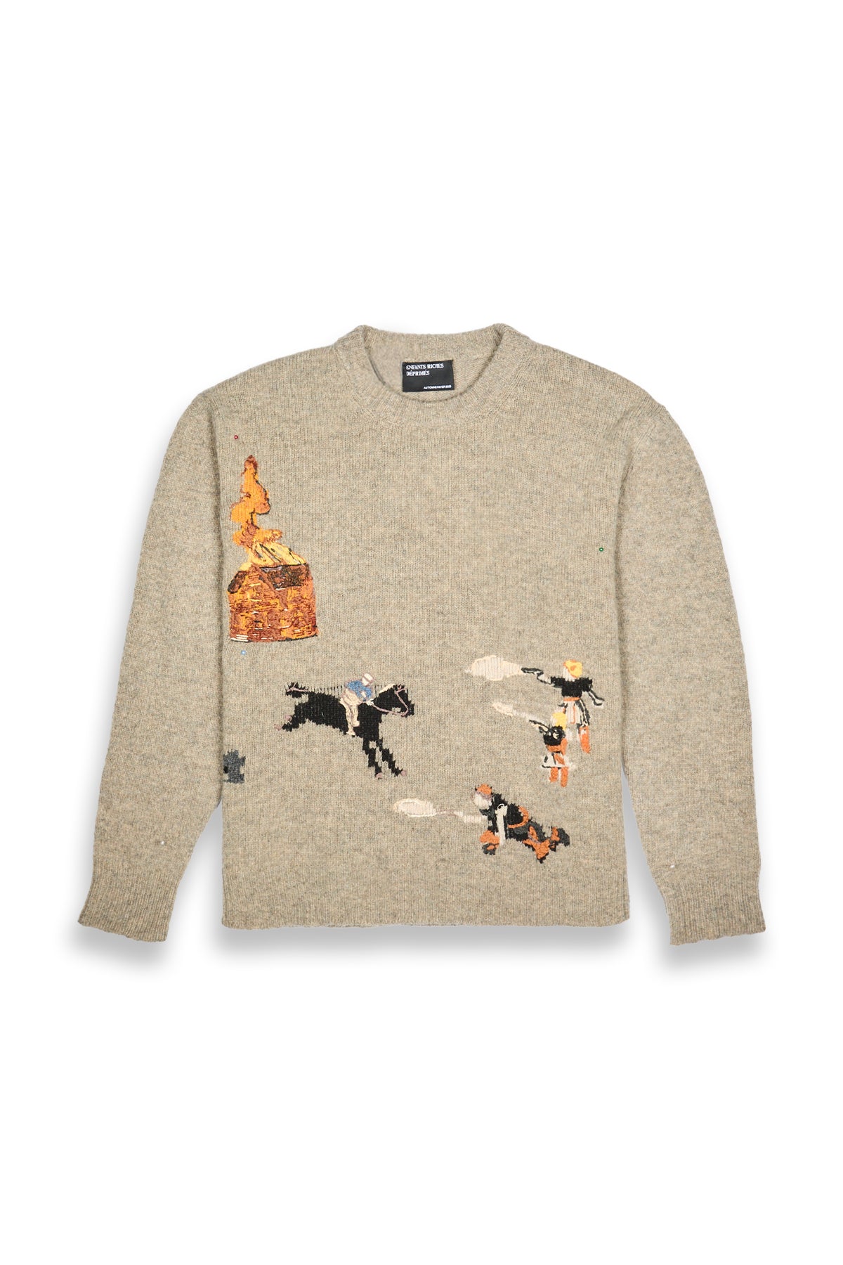 ERD Come Live With Me Sweater Gray