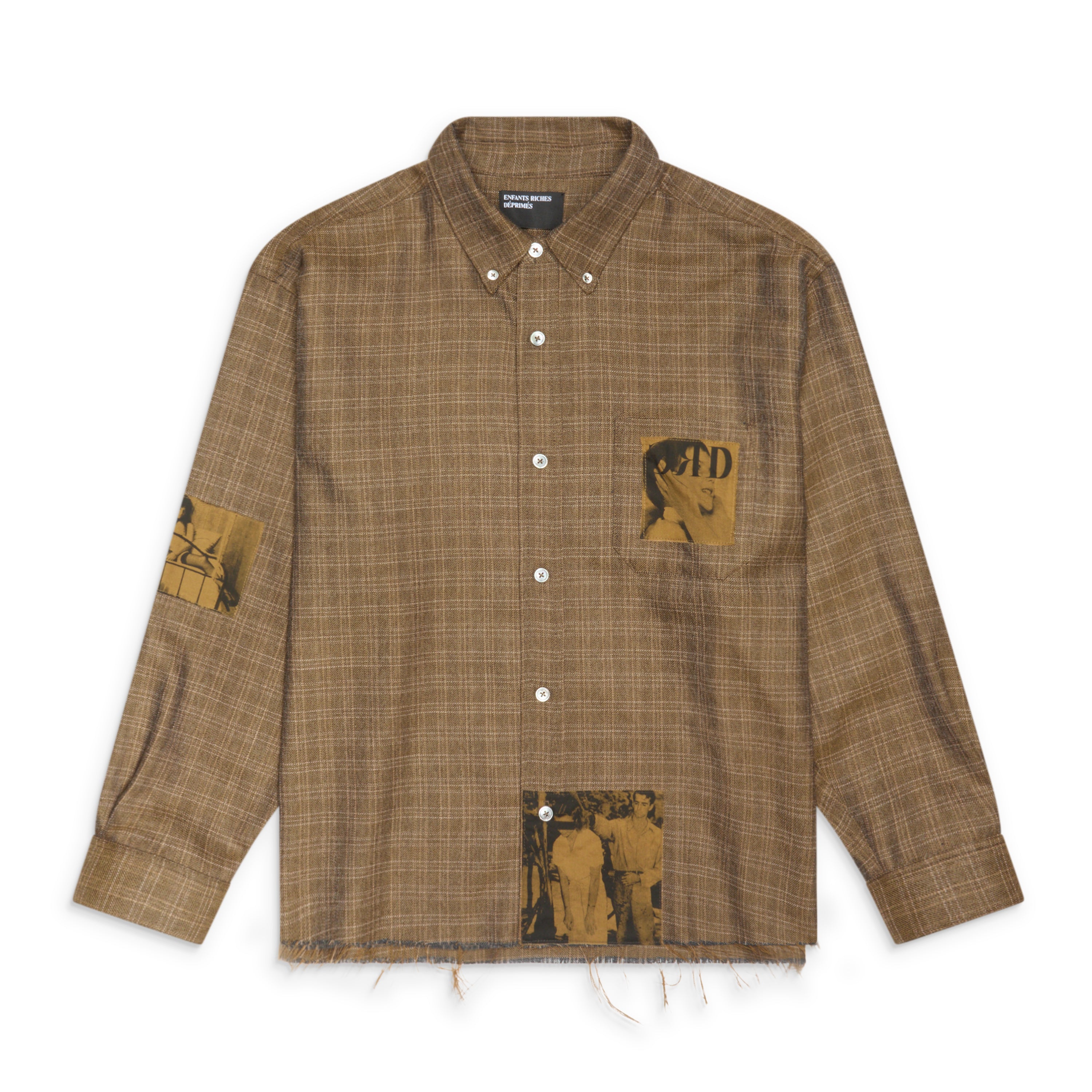 Enfants Riches Deprimes Assemblage Flannel Brown