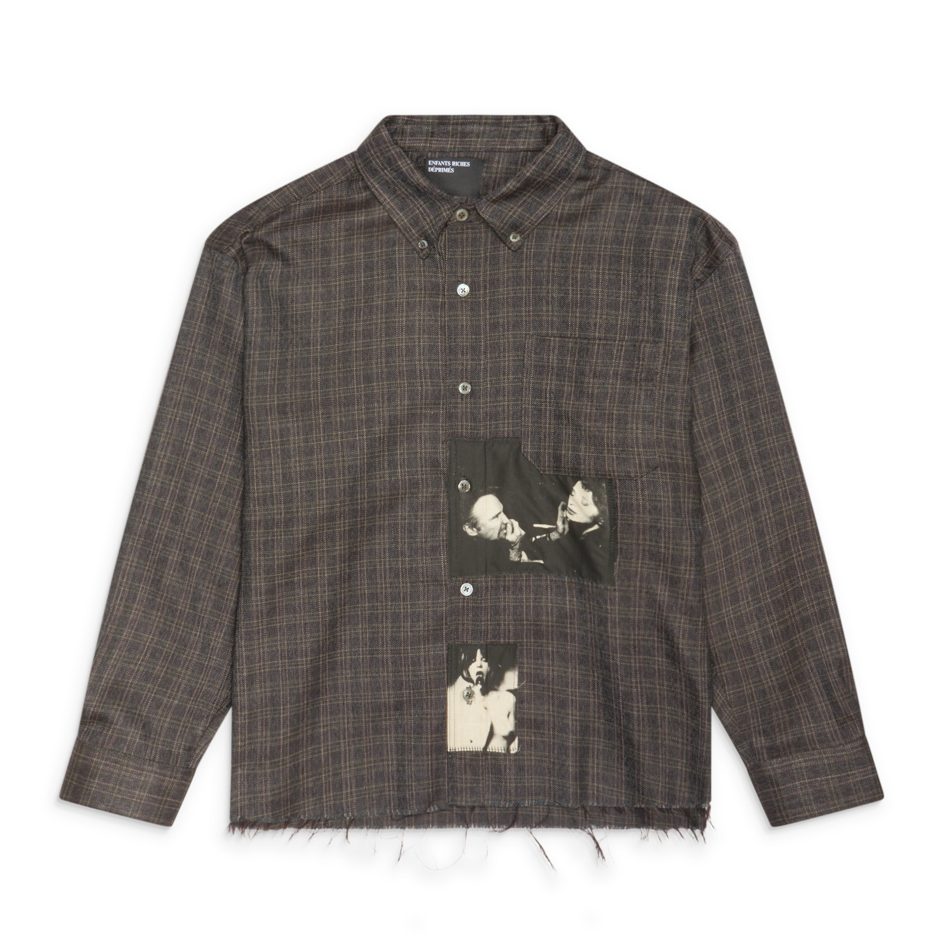 Enfants Riches Deprimes Assemblage Flannel Charcoal