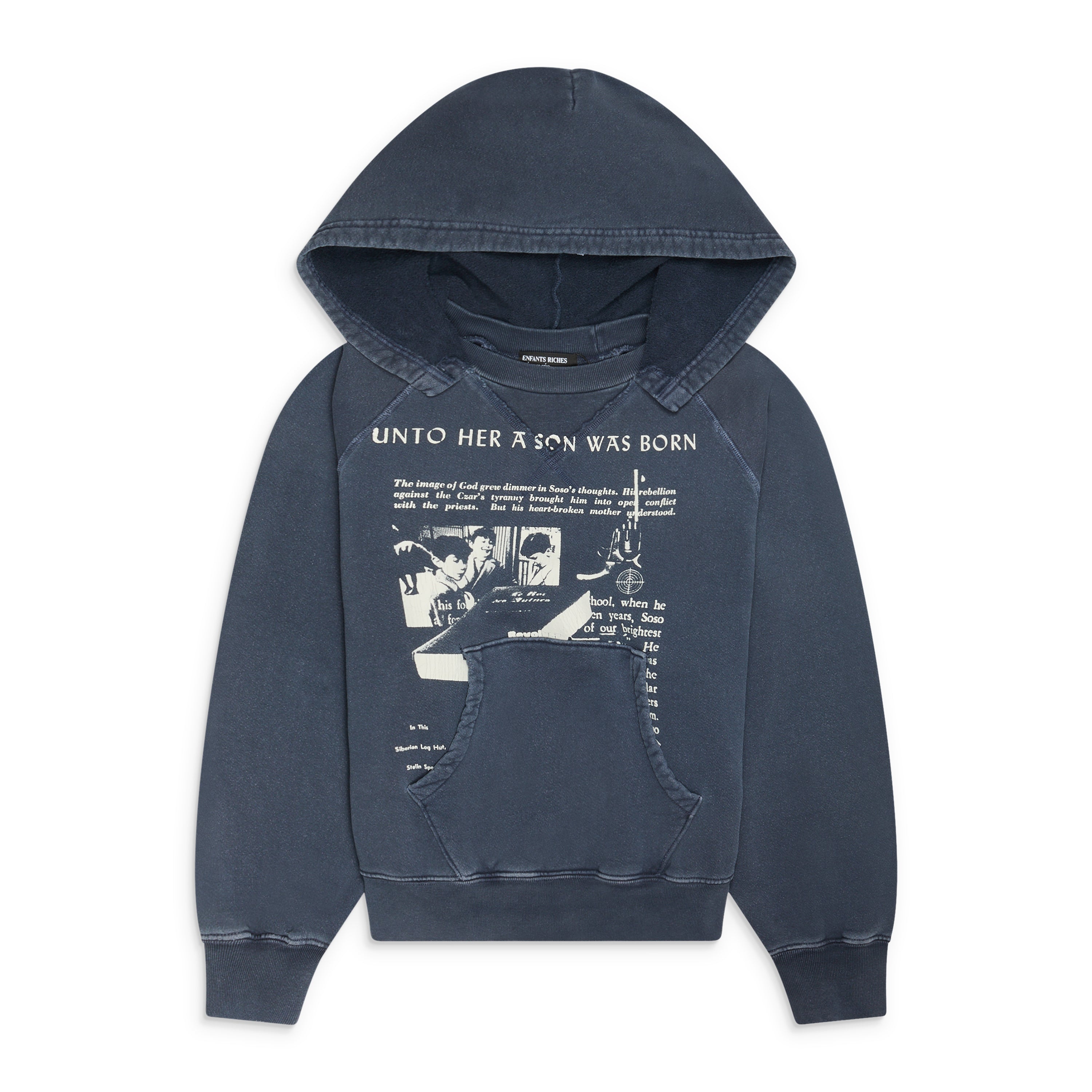 Enfants Riches Deprimes Soso Raglan Afterhood Faded Midnight