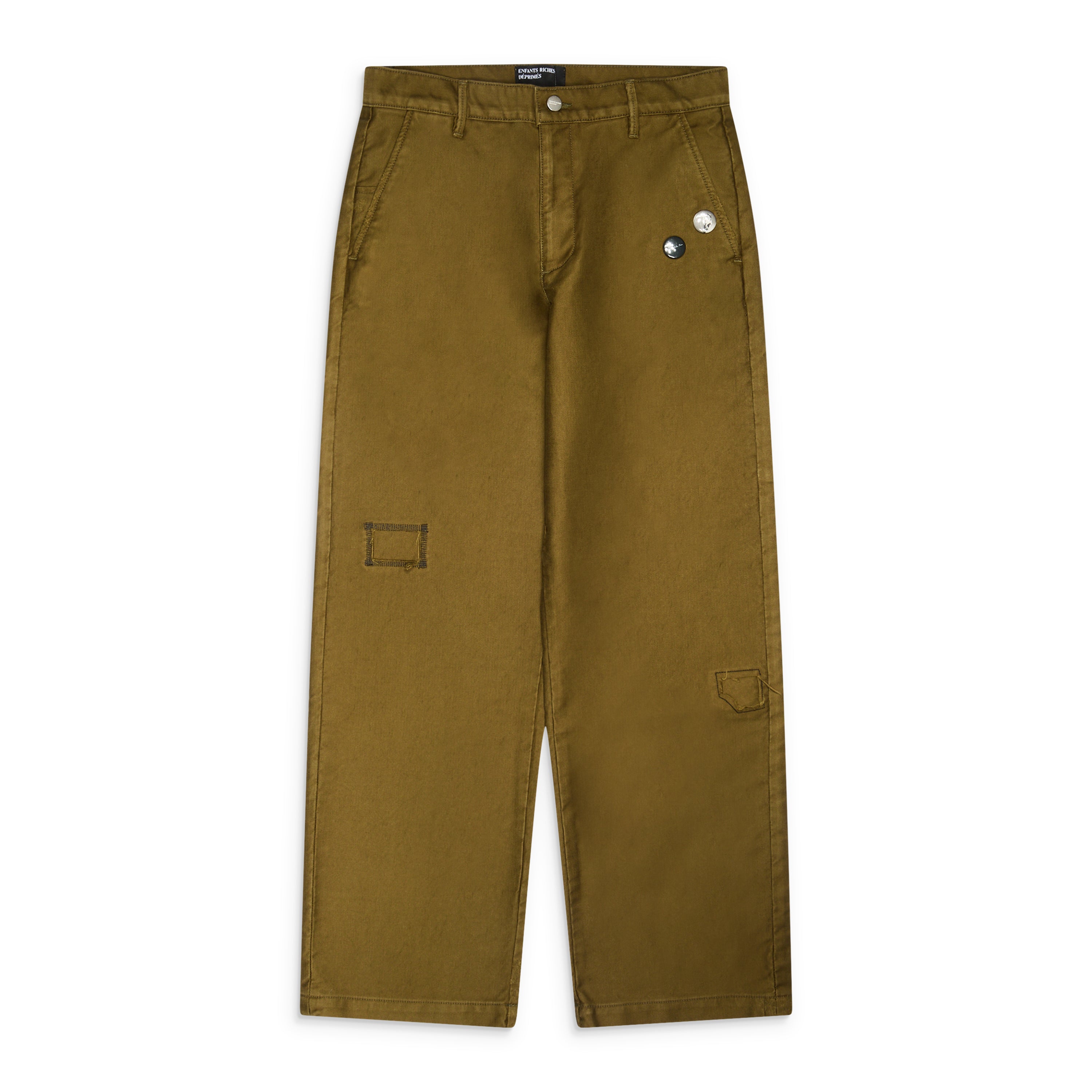 Enfants Riches Deprimes Swiss Auto Dicky Pants Vintage Olive