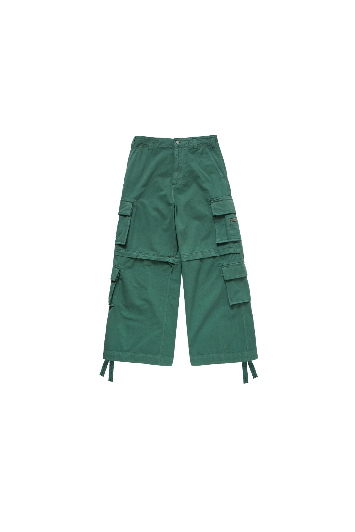 ERL Zip-Off Cargo Pants Green