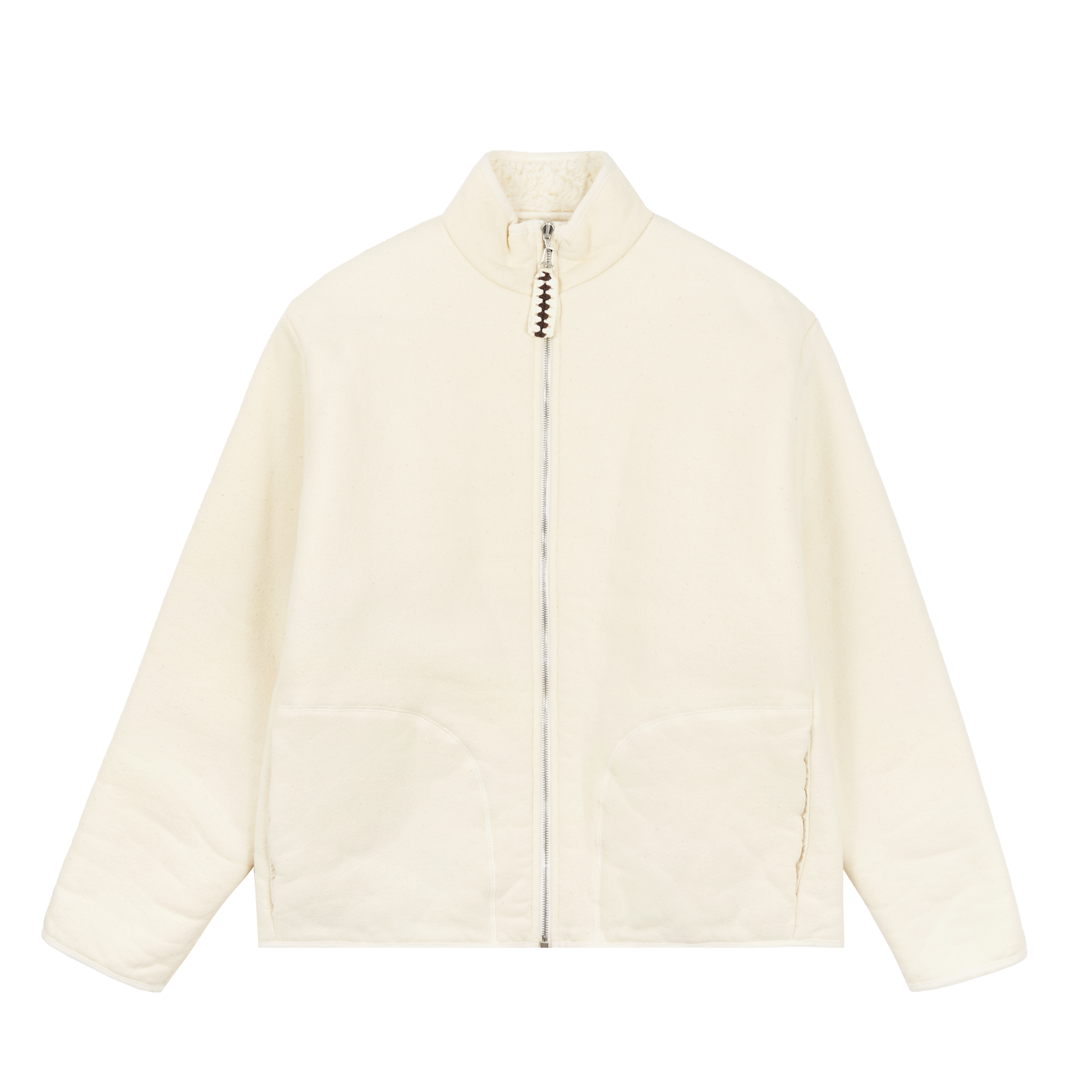 Jil Sander+ Zip Up Teddy Jacket Jackets White 5533