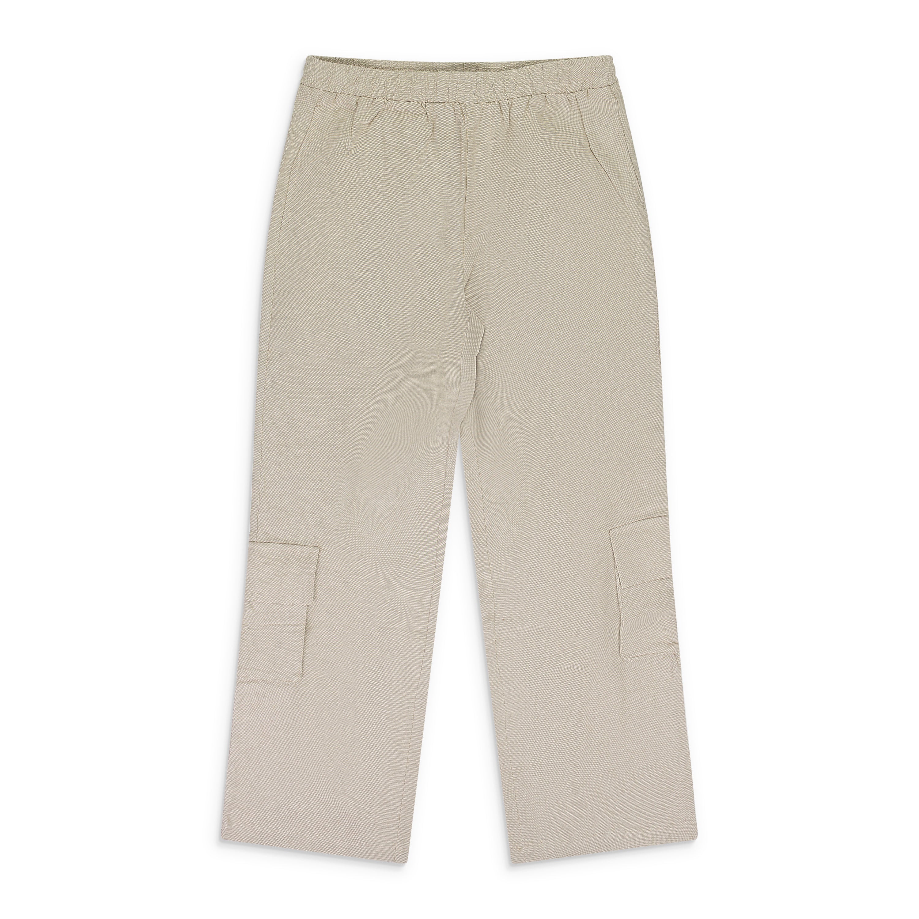 Krost Breezy Canvas Wide Leg Cargo Beige