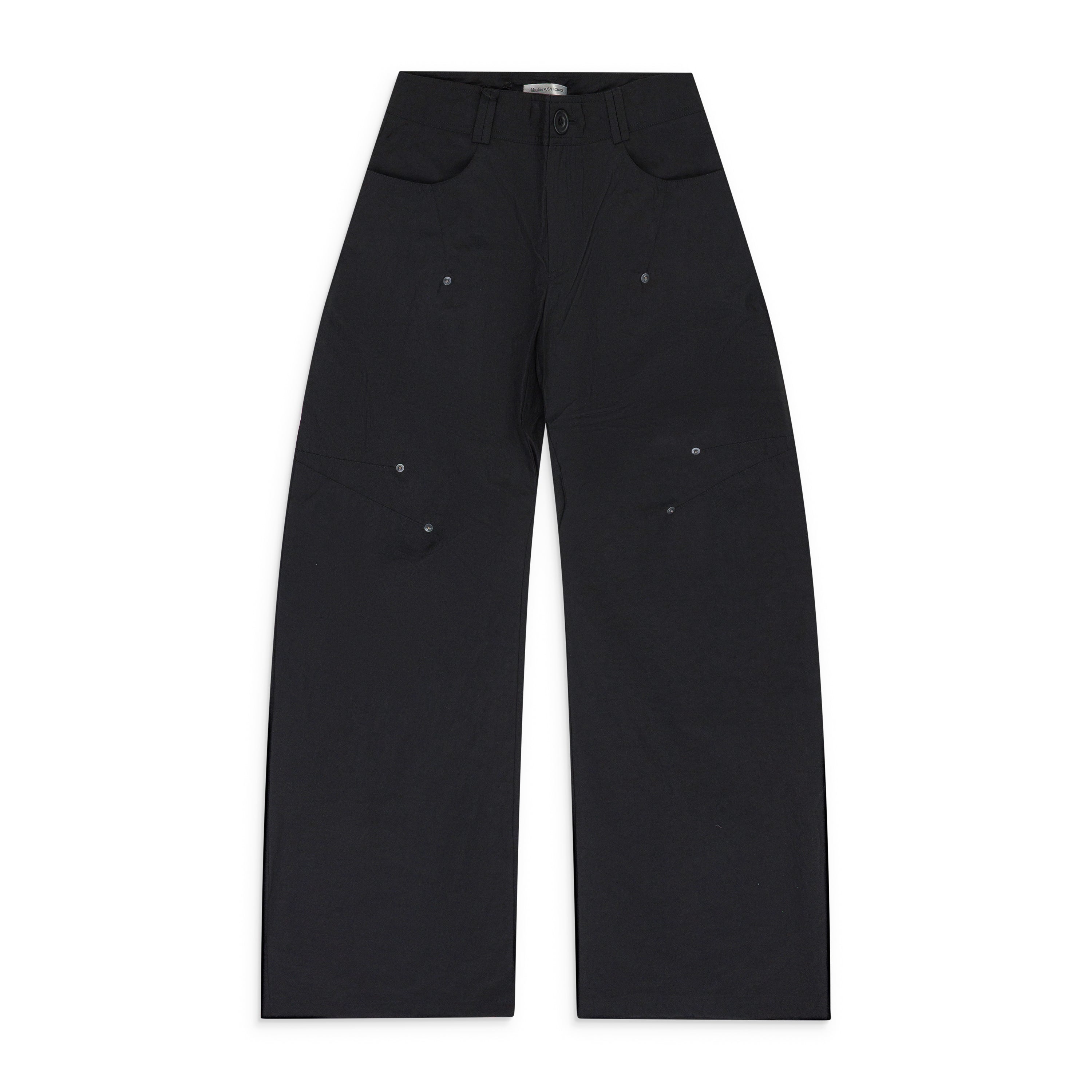 MAINLINE:RUS/FR.CA/DE Max Creased Curved Baggy Pants