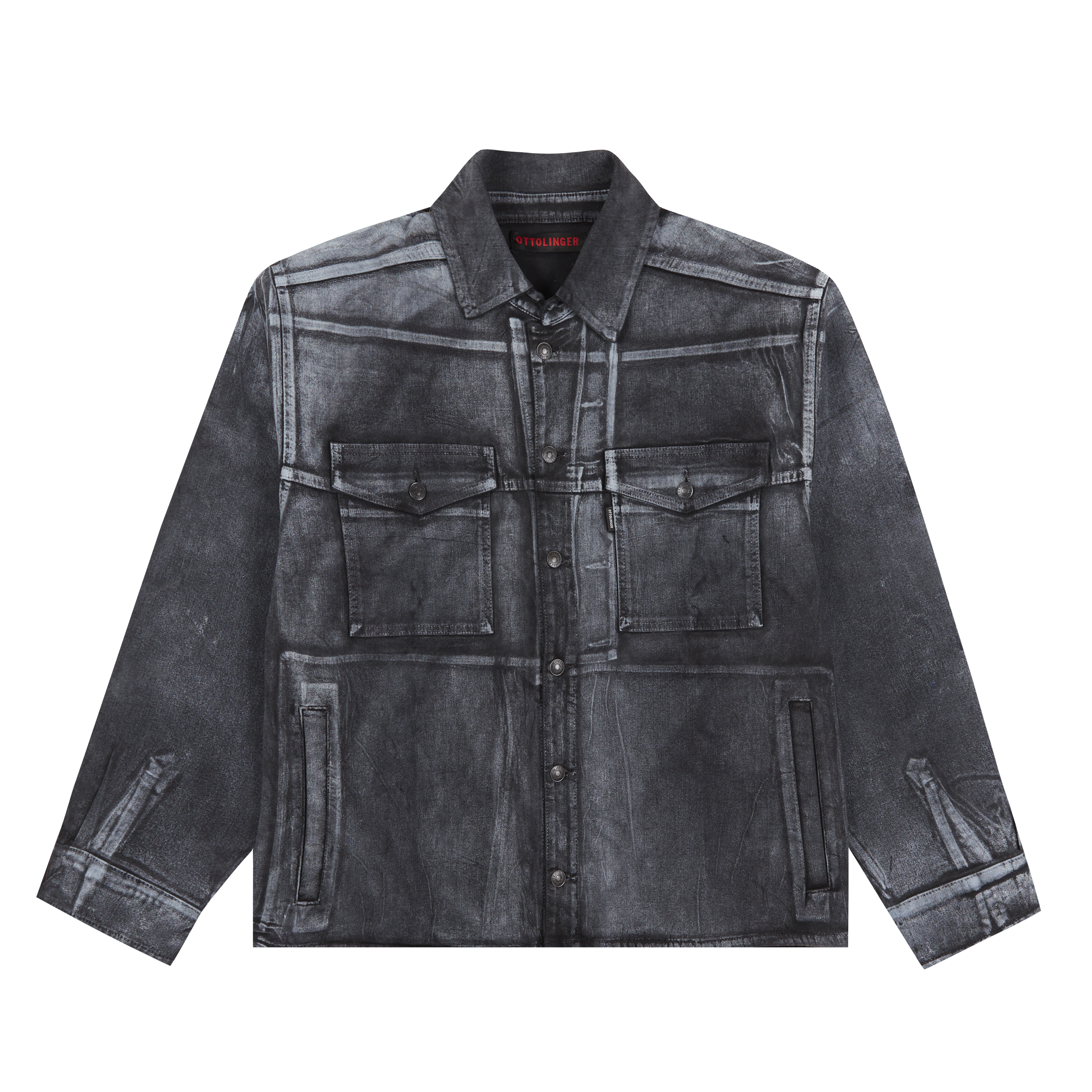 OTTOLINGER Oversized Denim Shirt Black 6815