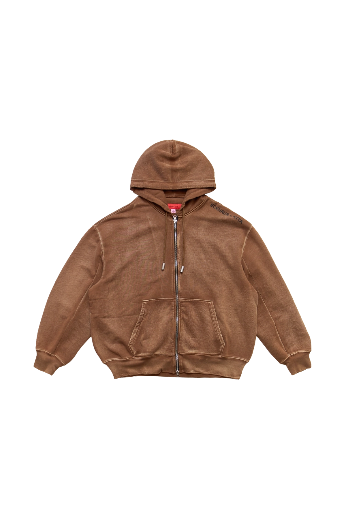 Eckhaus Latta Bison Zip Hoodie