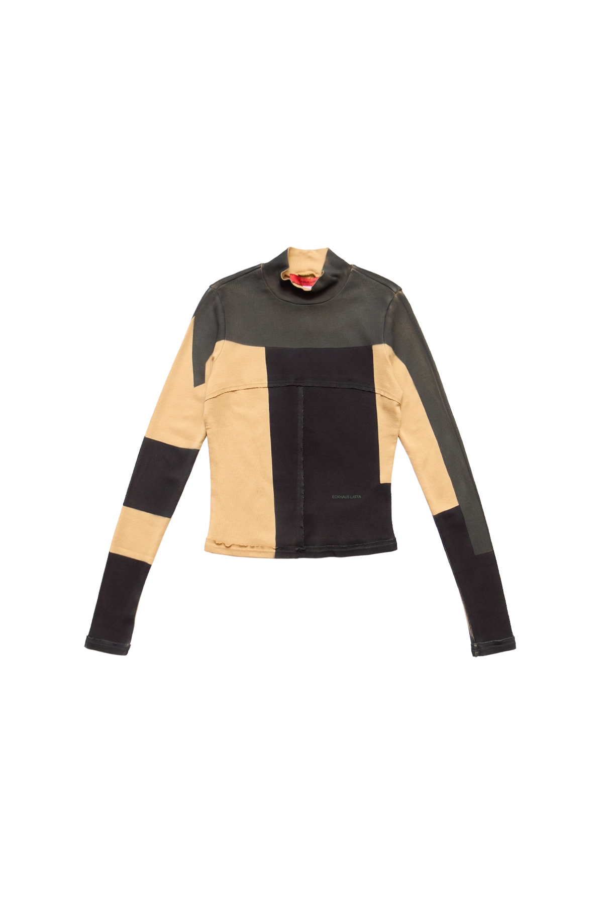 Eckhaus Latta Redacted Lapped Baby Turtleneck