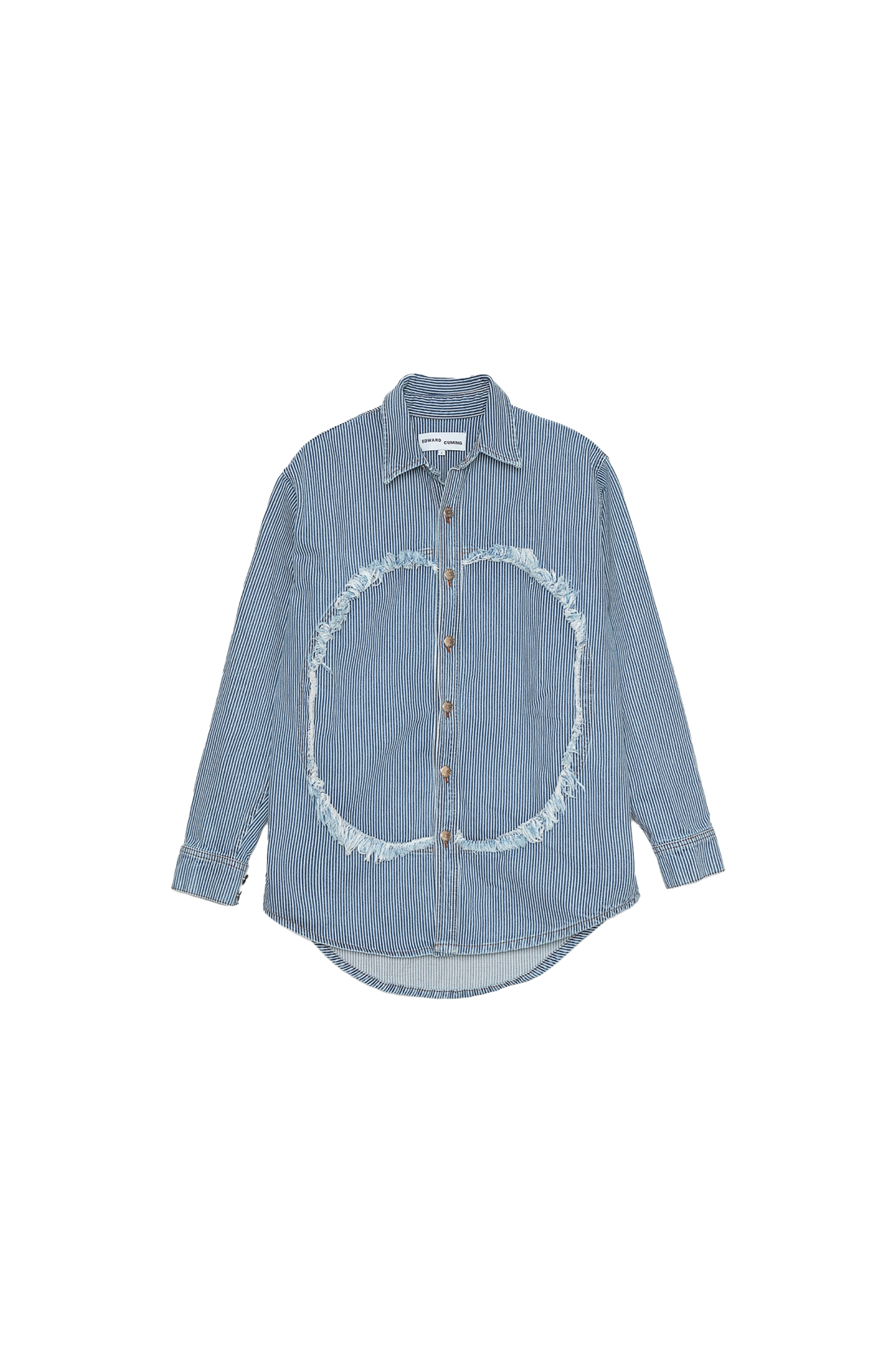 Edward Cuming Circle Overshirt Blue