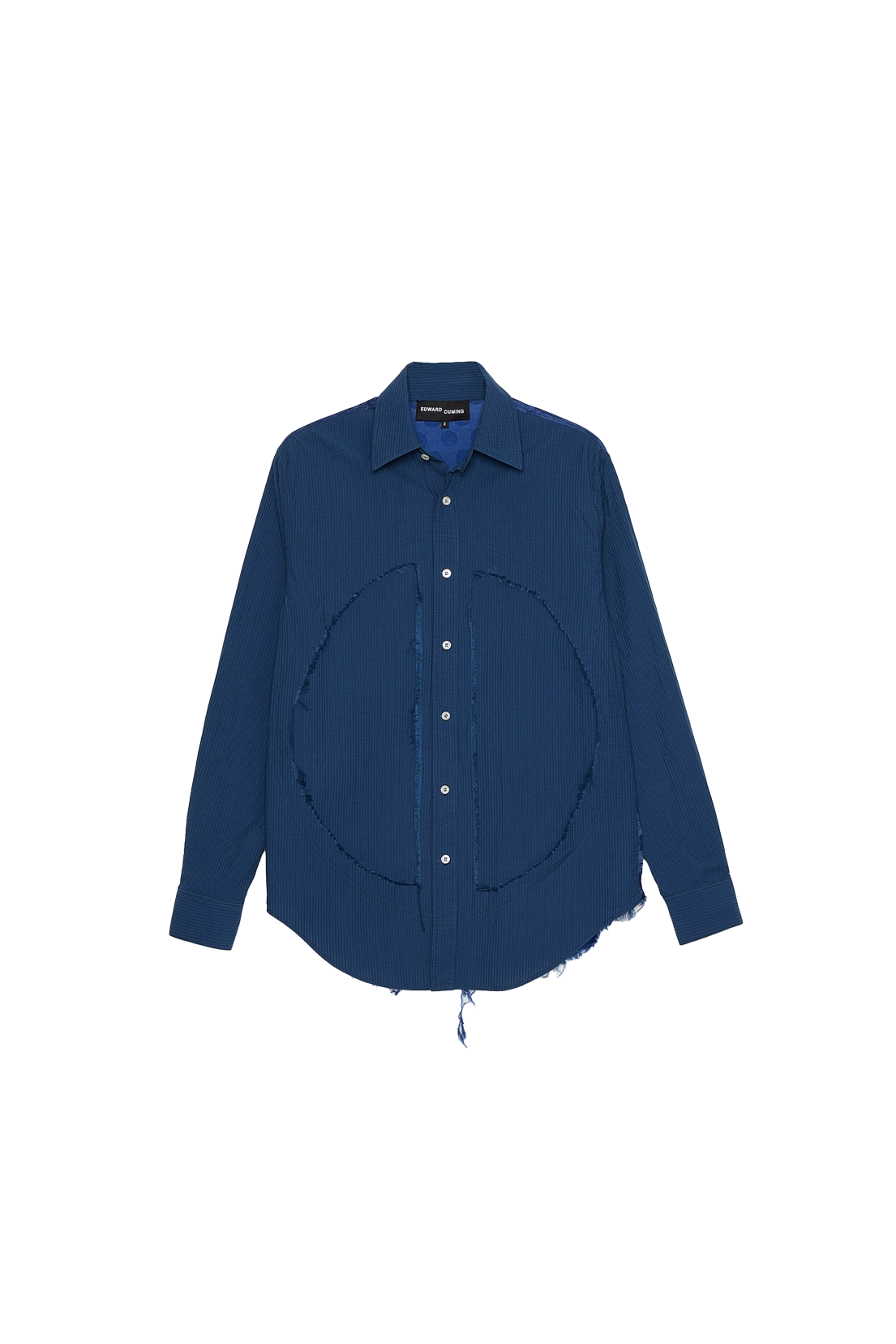 Edward Cuming Lassic Lung Window Shirt Navy