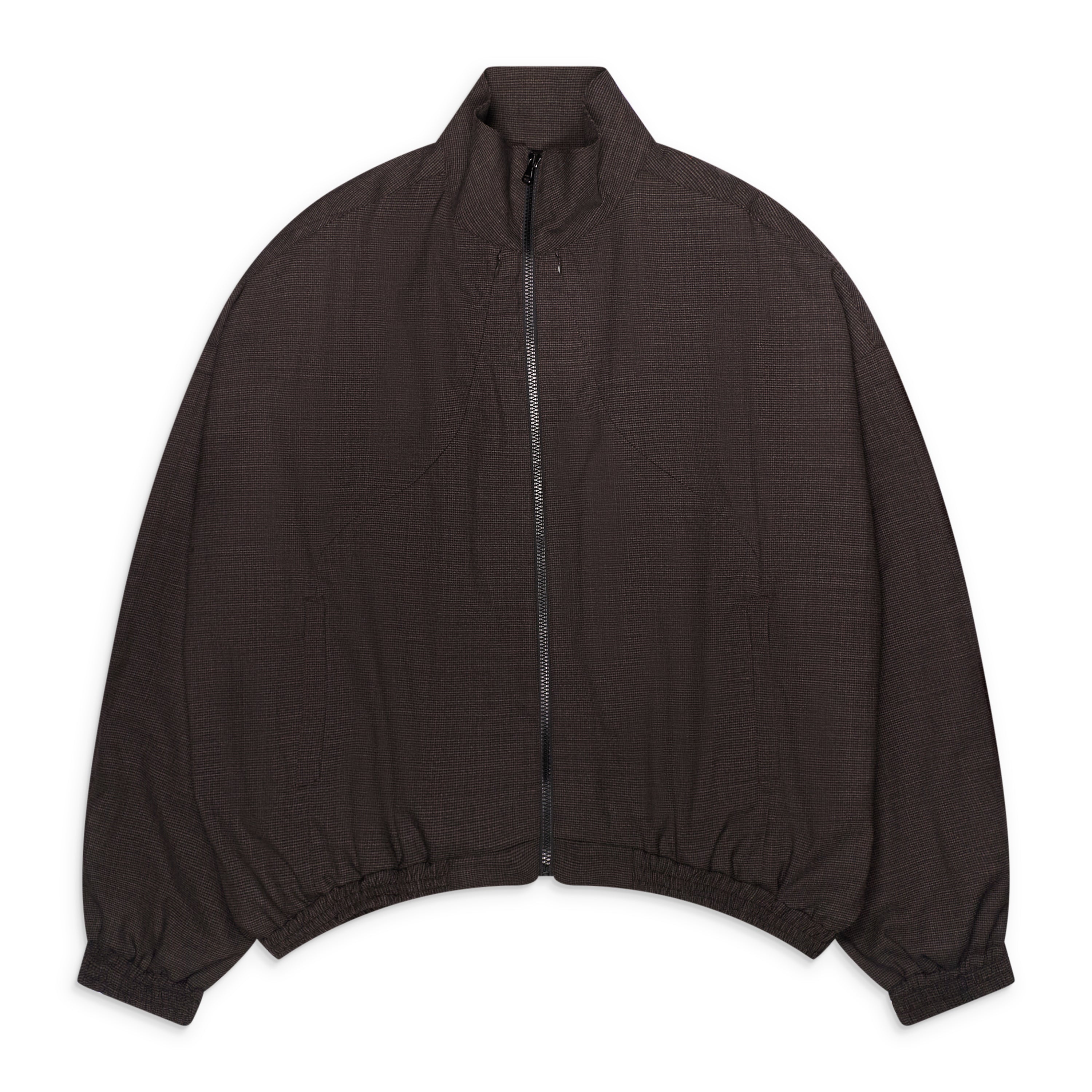 FFFPostalservice Vented Track Jacket Brown