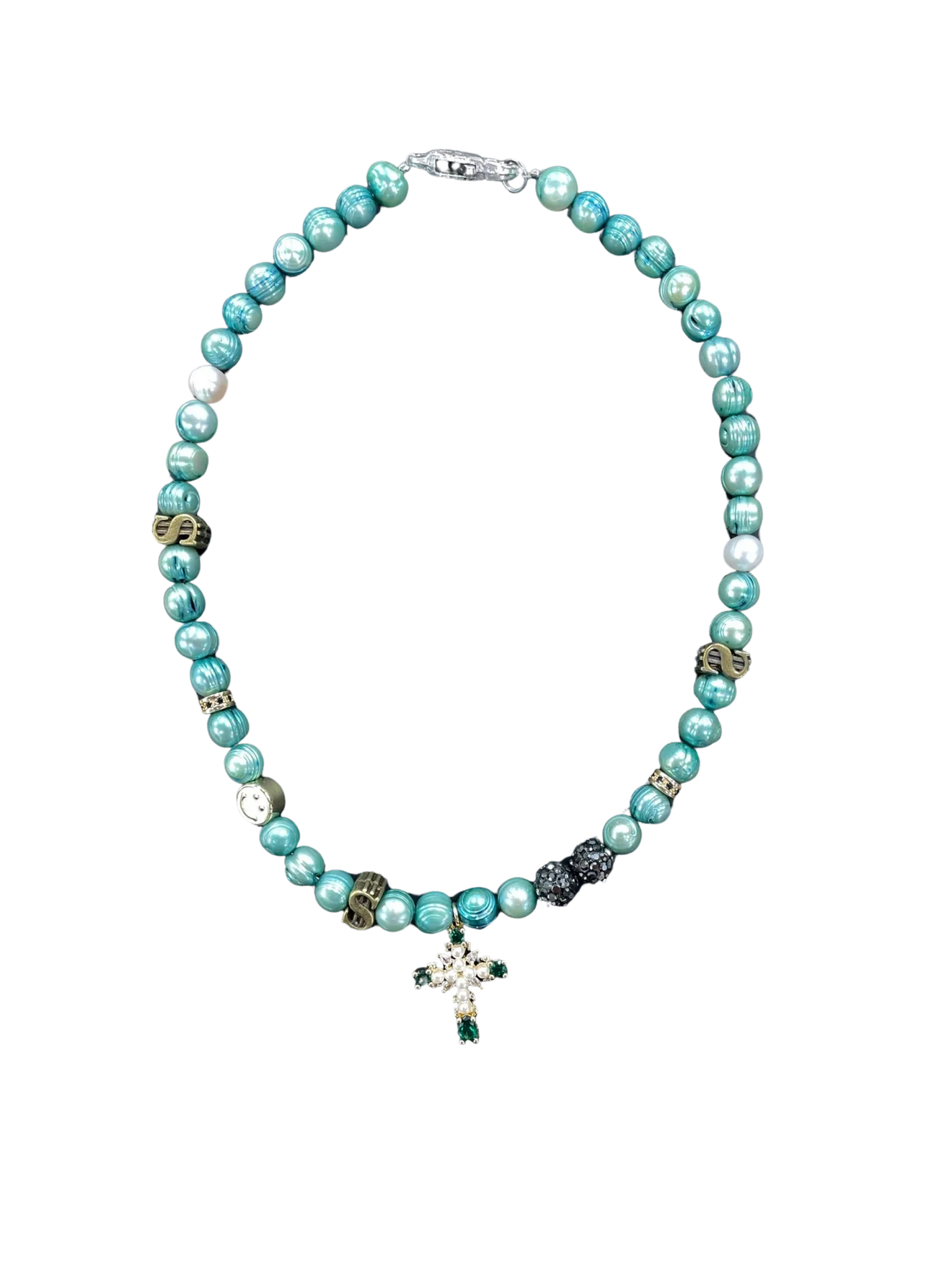 MERC Pink Lady Liberty Necklace 18 Pearl Necklace Pink