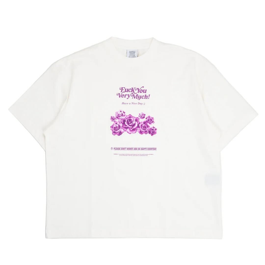 VETEMENTS Fuck You Very Much Baby T-Shirt White