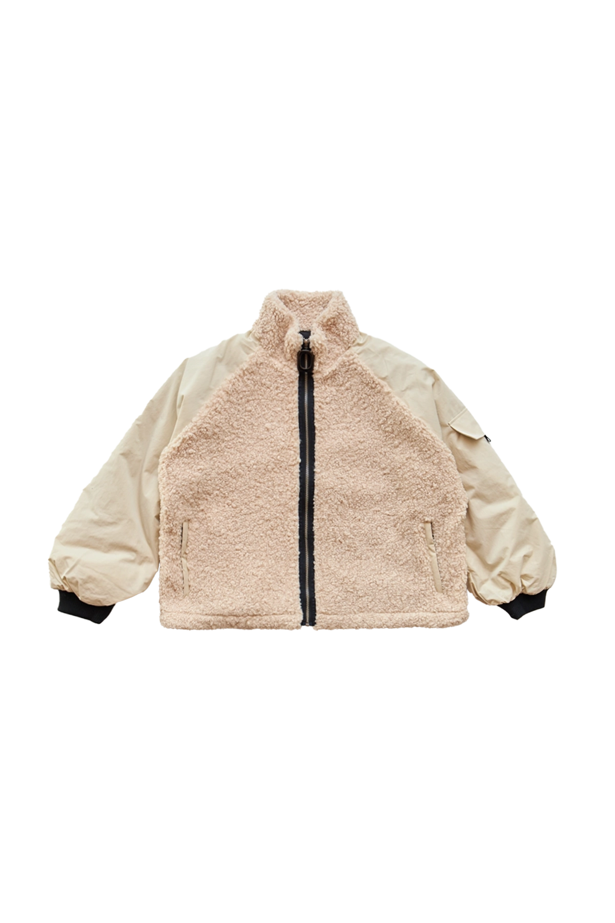 JW Anderson Colour Block Track Top Beige