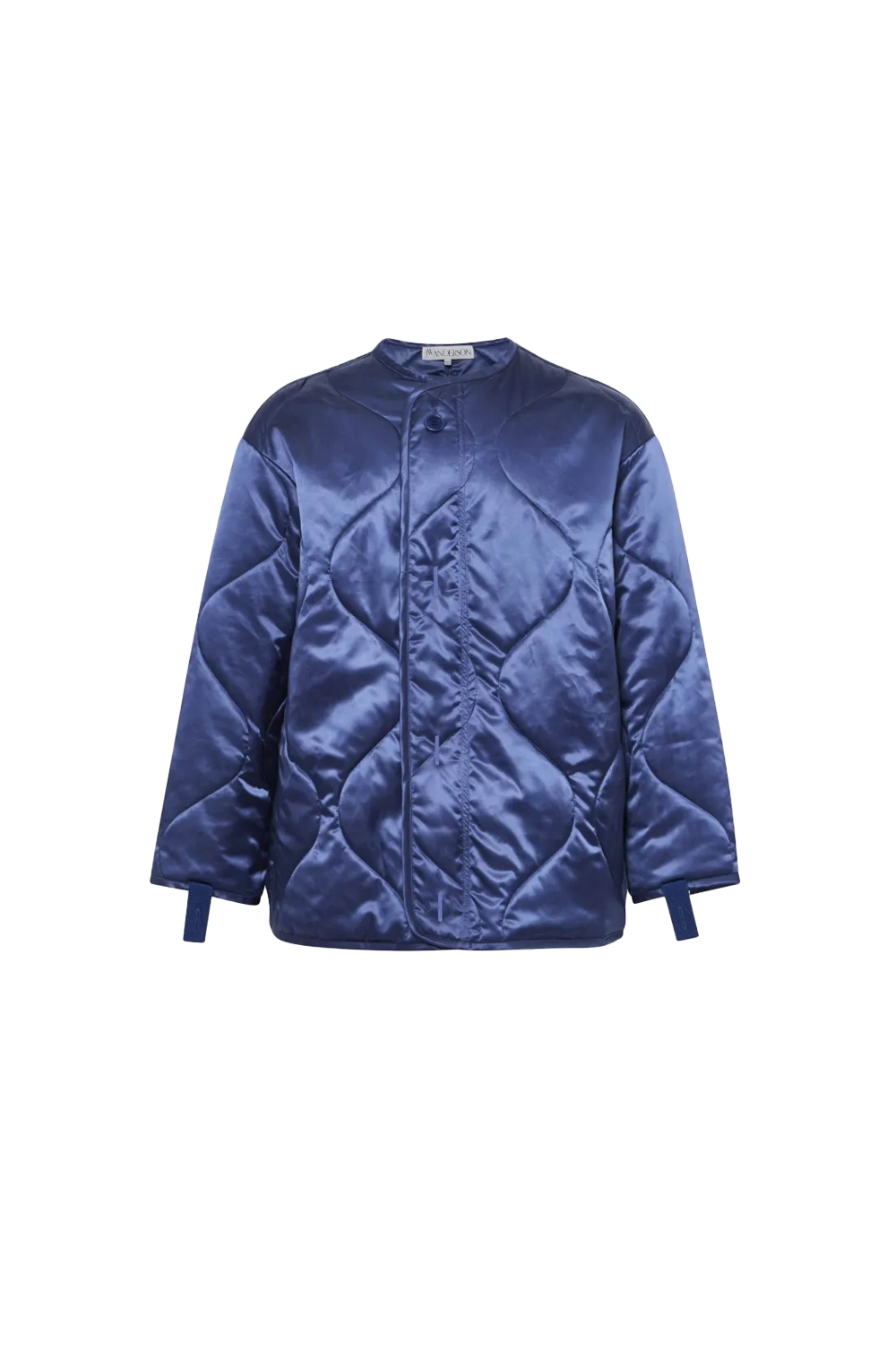 JW Anderson Oversized Quilted Jacket Blue