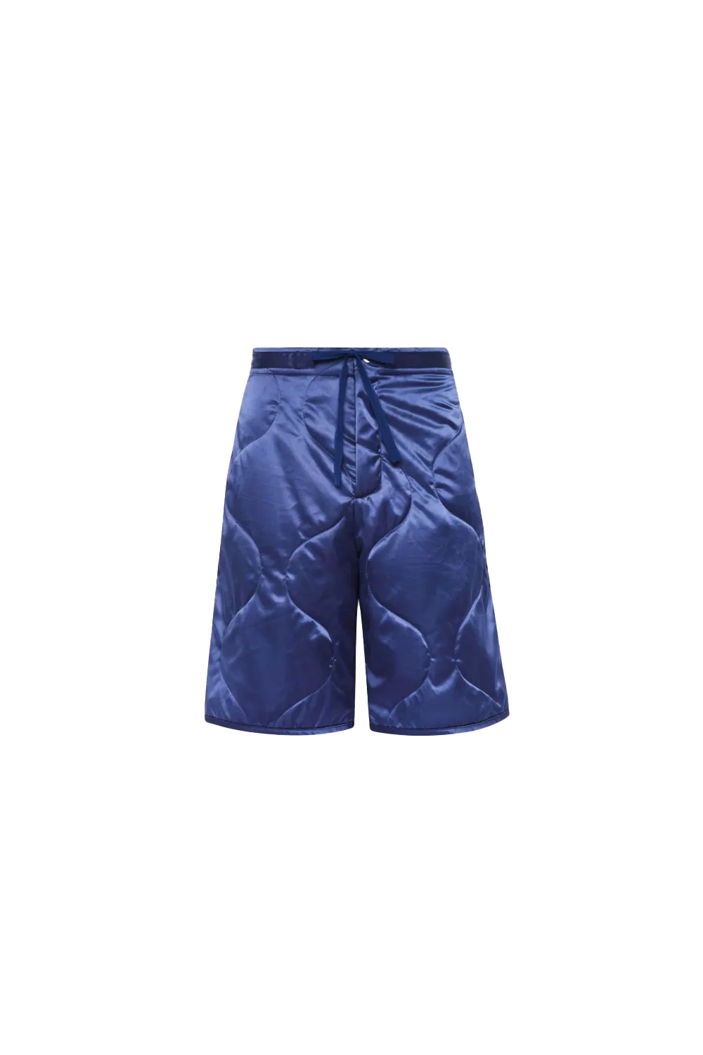 JW Anderson Quilted Shorts Blue
