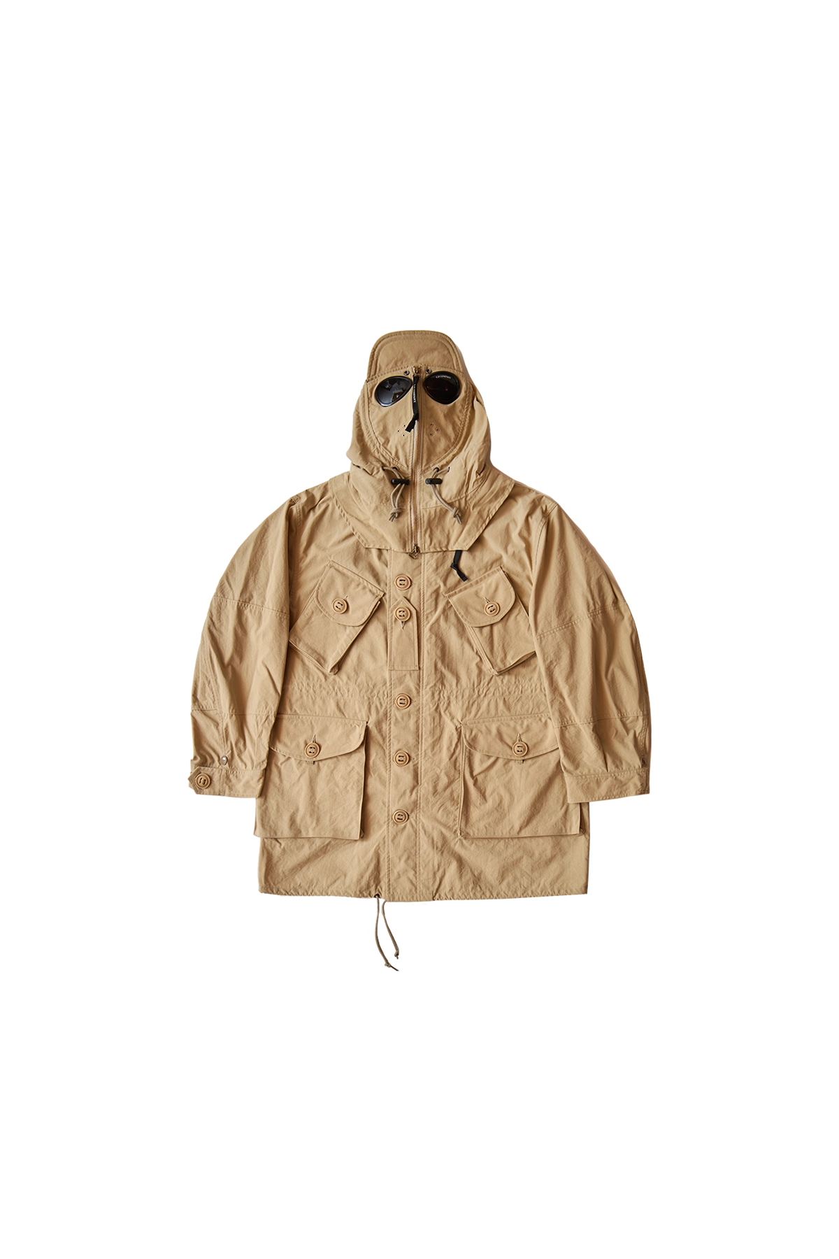 Eye Junya Watanabe X CP Company Goggle Parka Beige – ESSXNYC Eye Junya Watanabe X CP Company Goggle Parka Beige – ESSXNYC