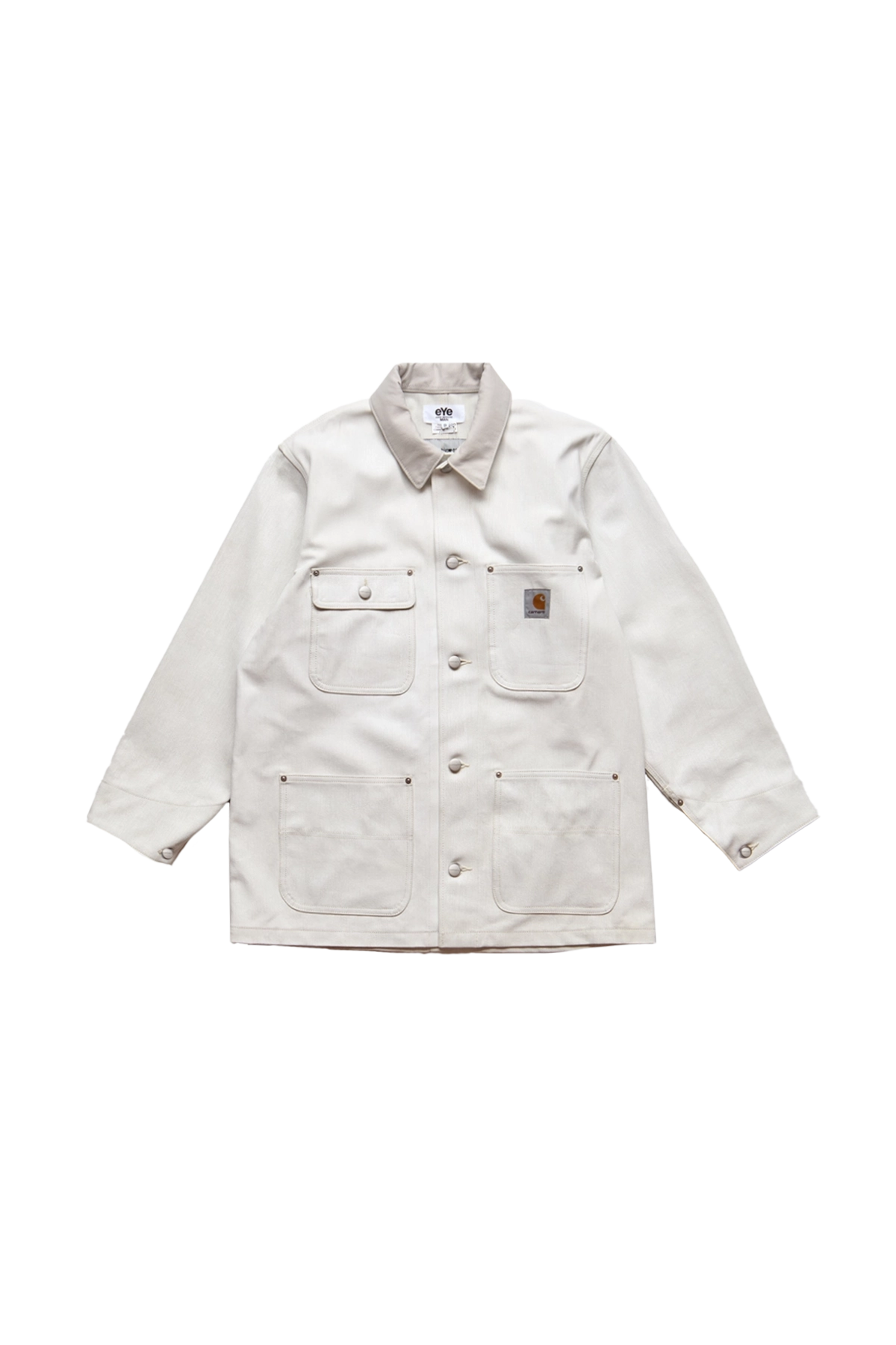 Junya Watanabe Man Junya Watanabe X Carhartt Overdyed Jacket White