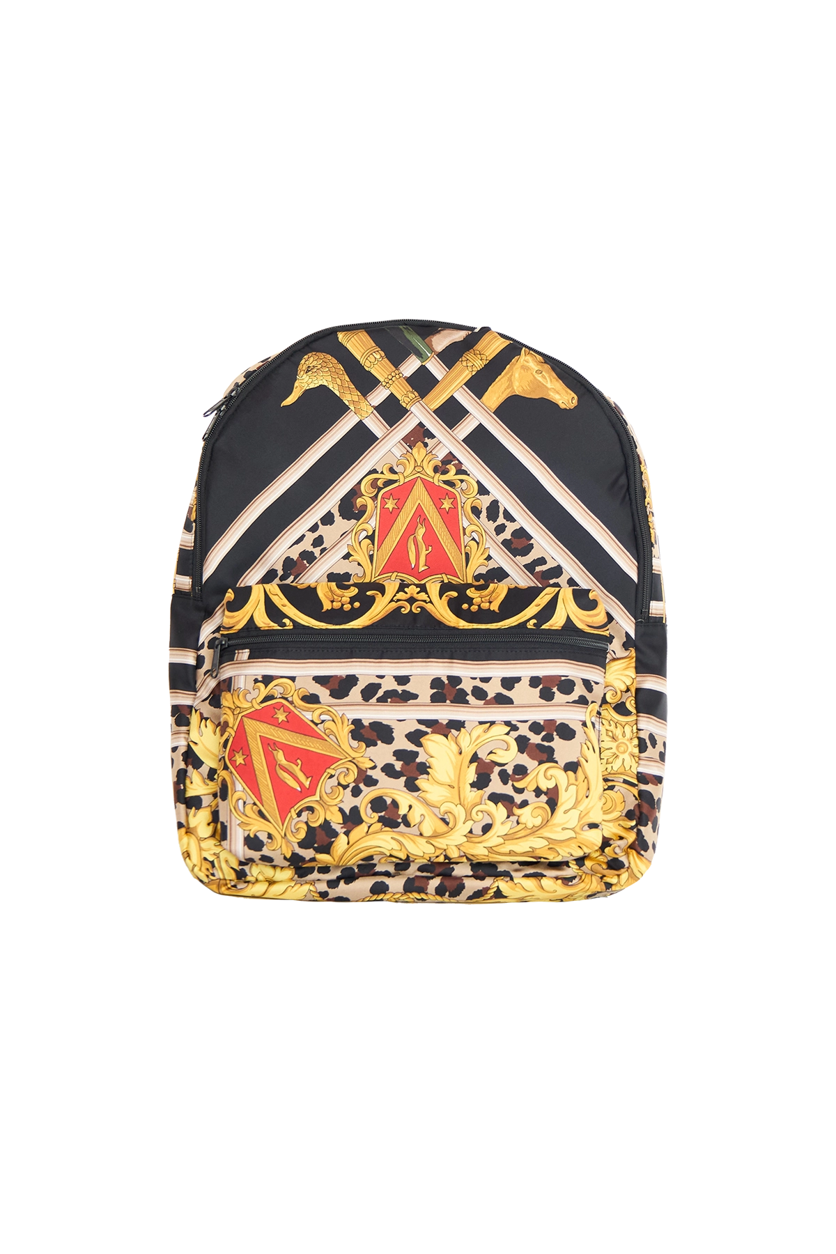 Junya Watanabe Man Silk Scarf Backpack Multi