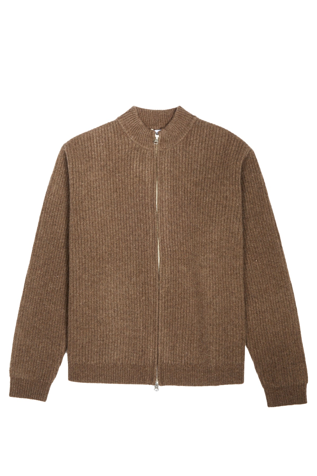 Krost Liv Wool Zip Cardigan Espresso