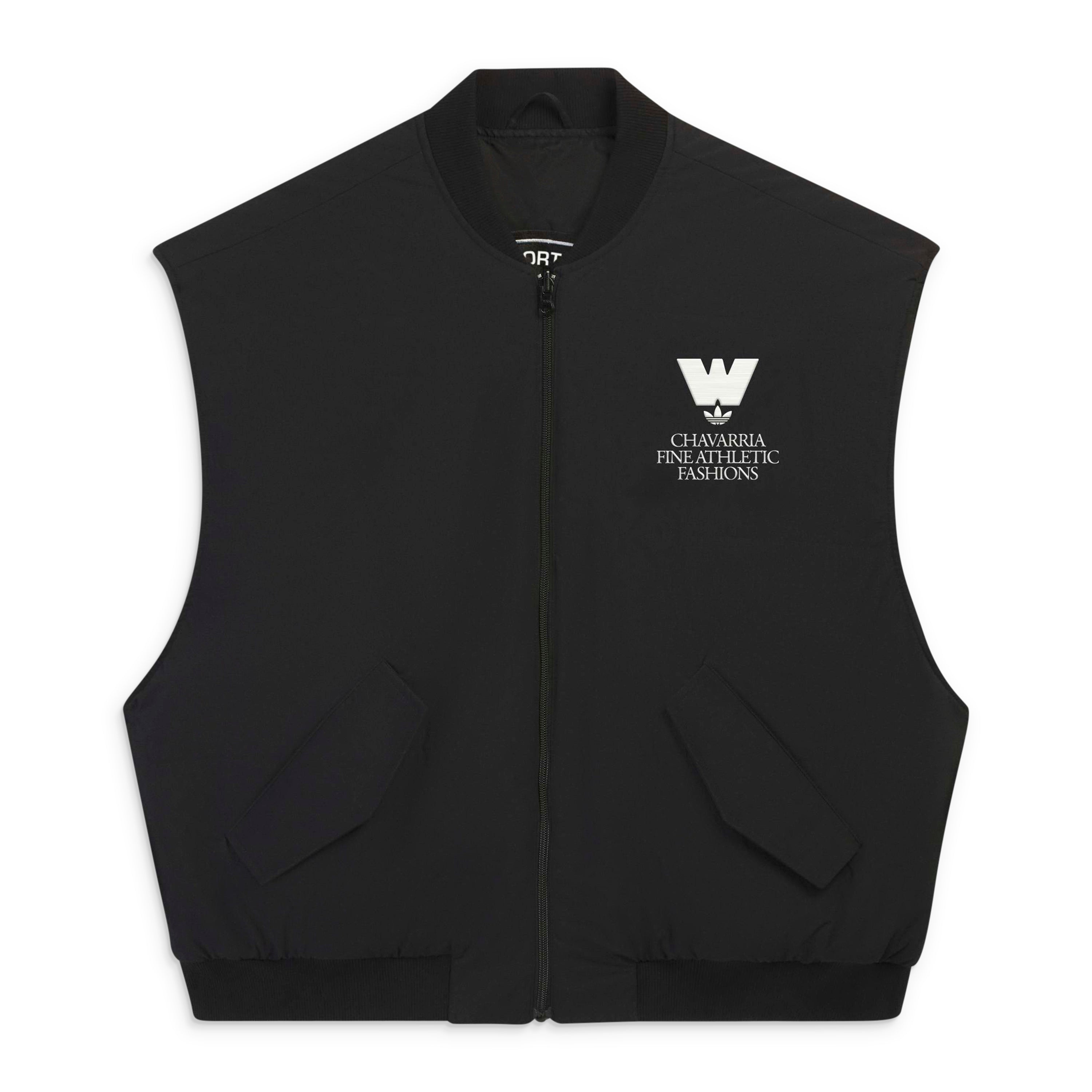 Adidas x Willy Chavarria Padded Vest Black