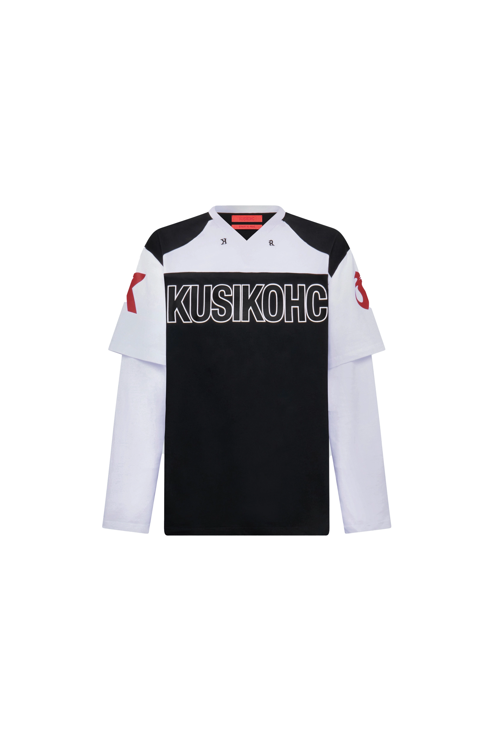 Kusikohc Baseball Longsleeve Tee Black