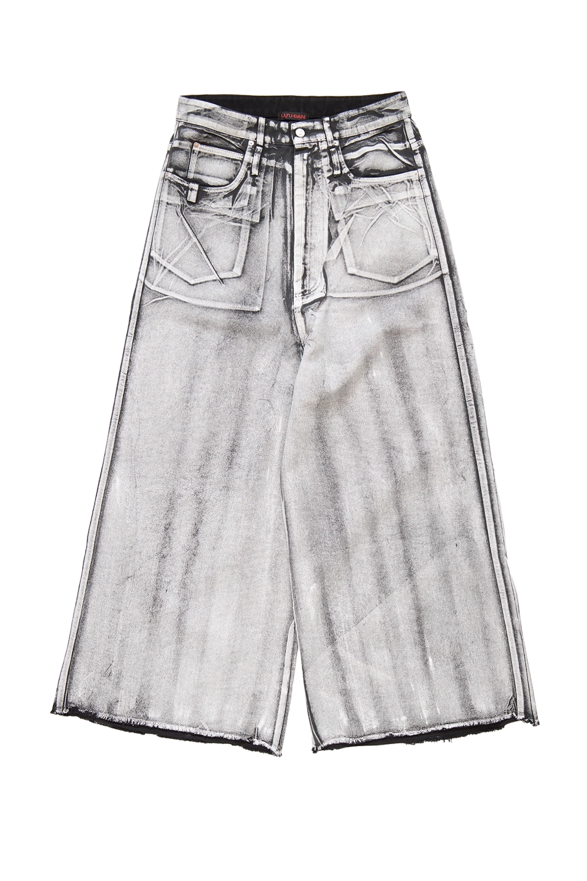 Lu'u Dan Radiation Dumpster Denim Jeans White – ESSXNYC