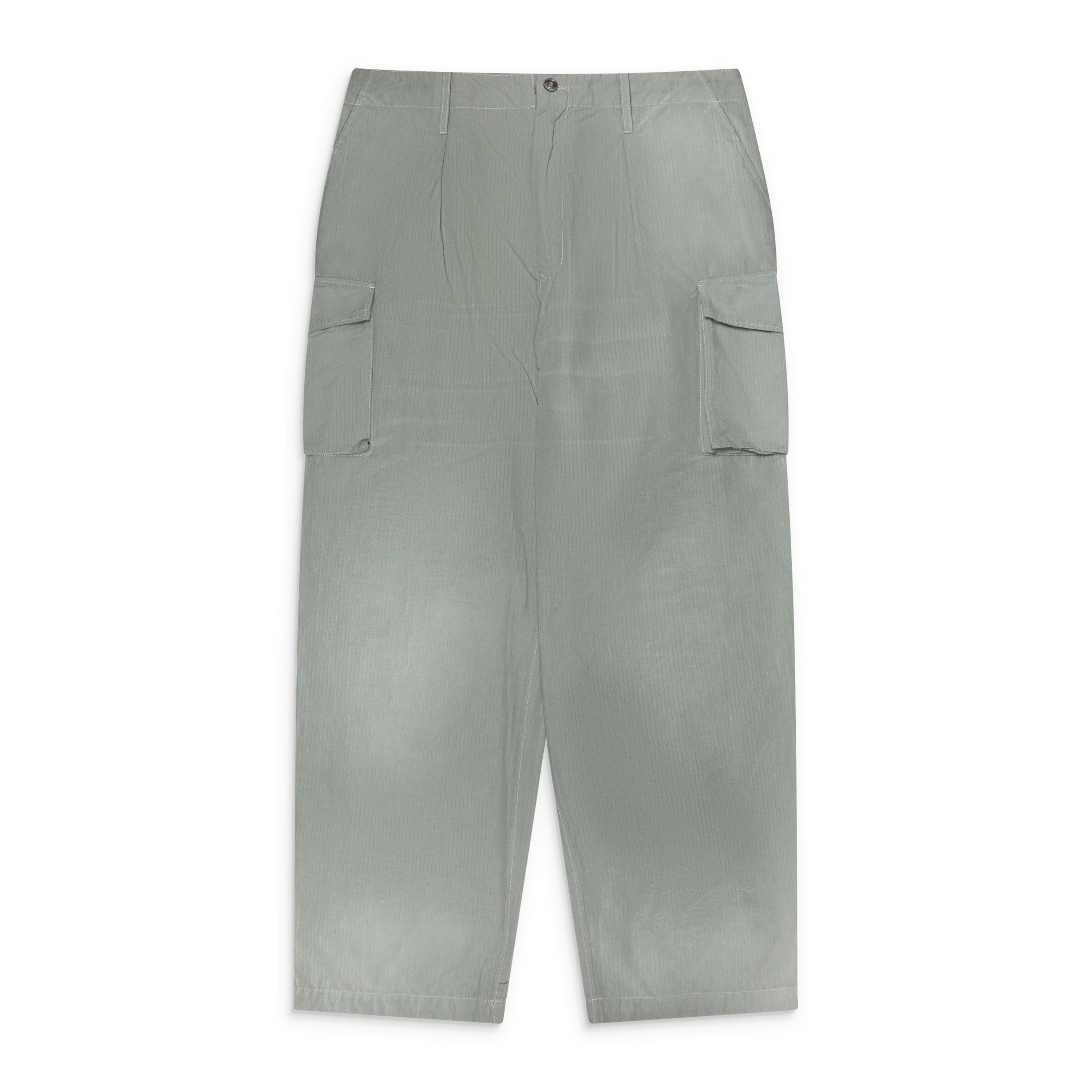 Maison Margiela Cotton Blend Cargo Pants Sage