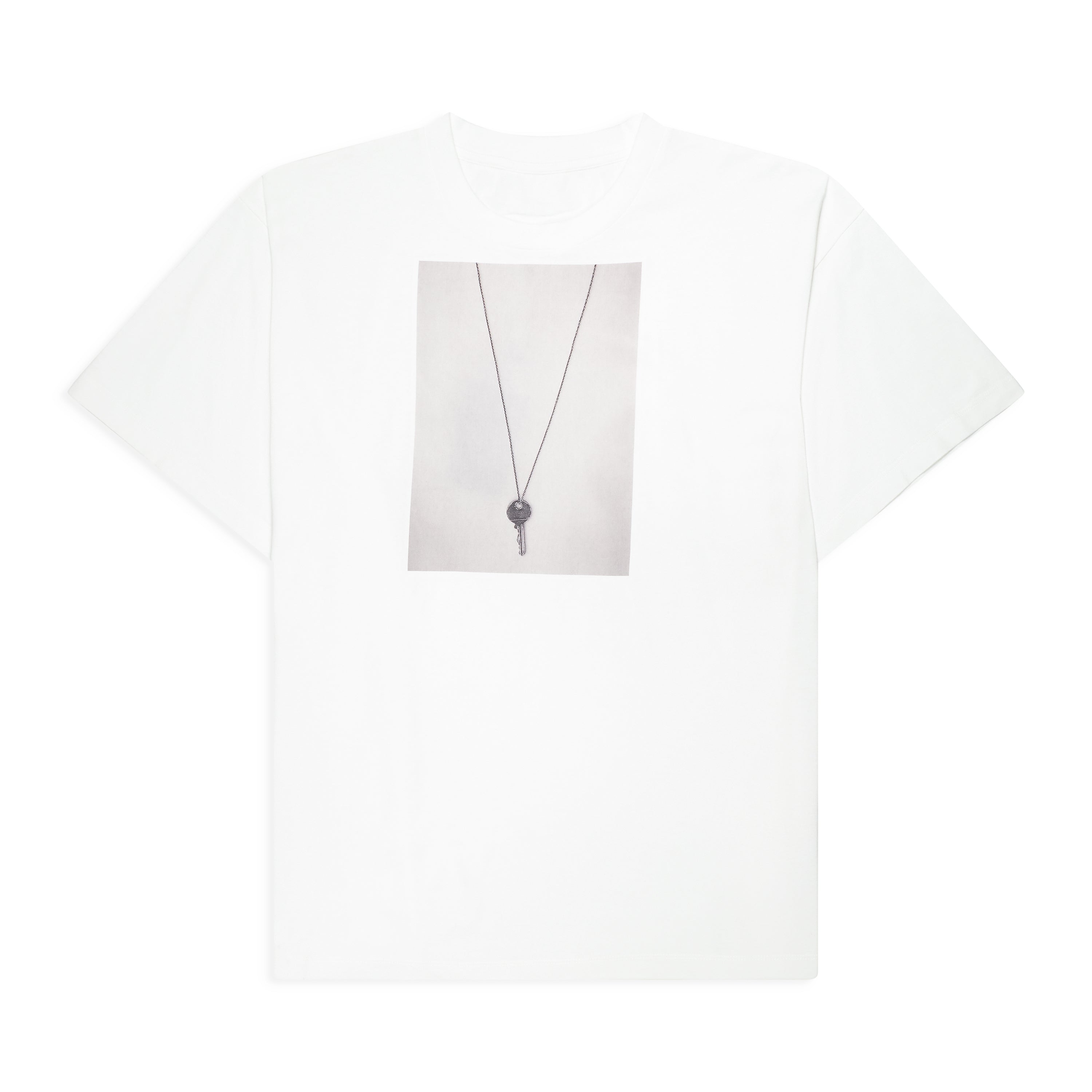 MM6 Maison Margiela Key Necklace T-Shirt White