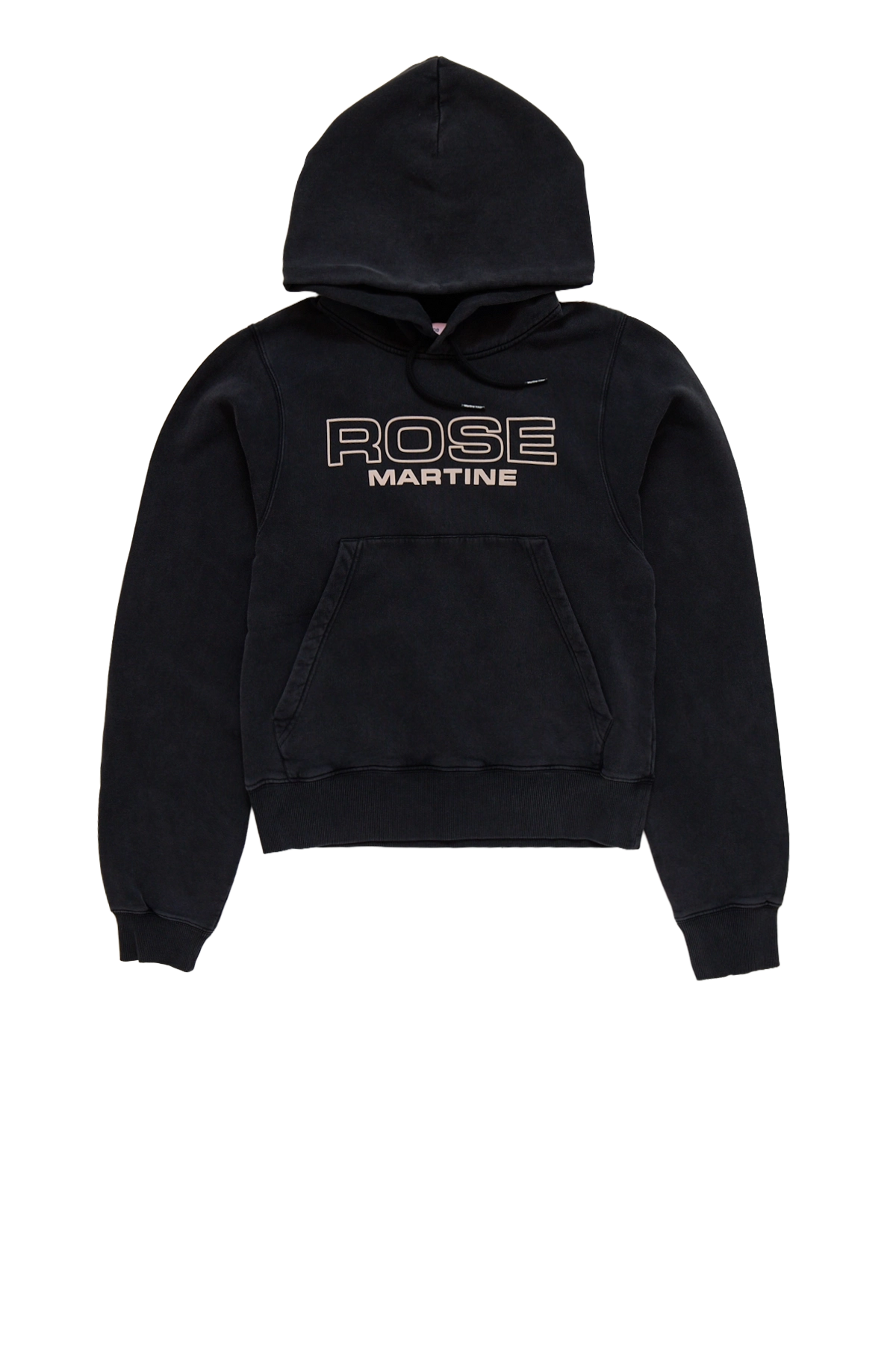 Martine Rose Shrunken Hoodie Black – ESSXNYC