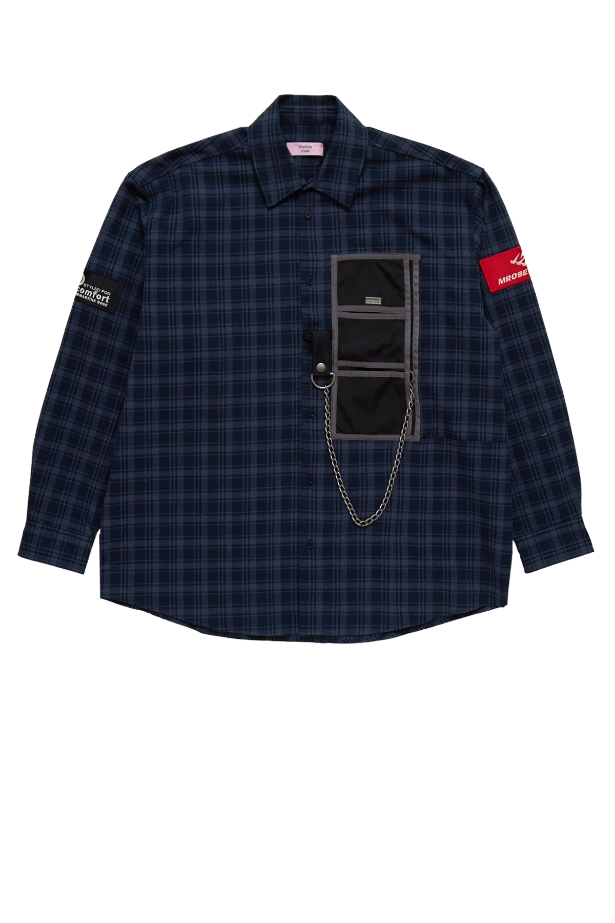 Martine Rose Wallet Shirt Blue – ESSXNYC Martine Rose Wallet Shirt Blue – ESSXNYC