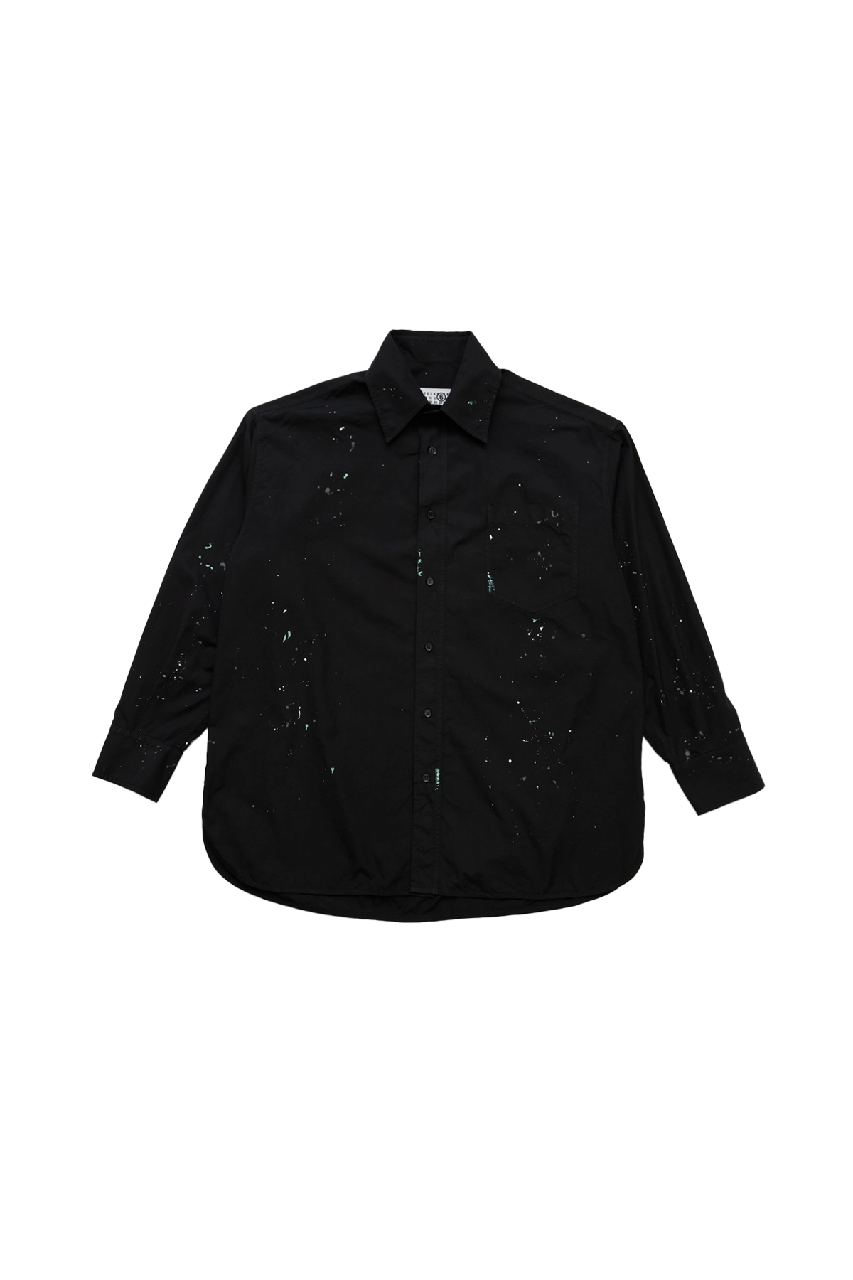MM6 Maison Margiela Paint Residue Shirt Black