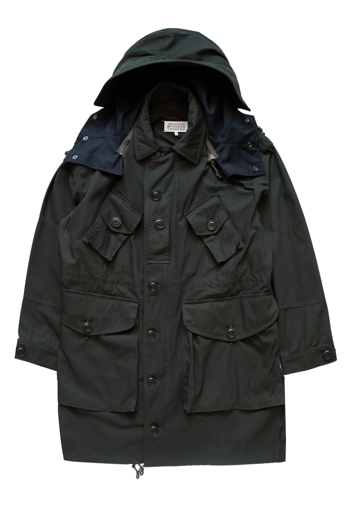 Maison Margiela Twill Cargo Military Coat Olive – ESSXNYC
