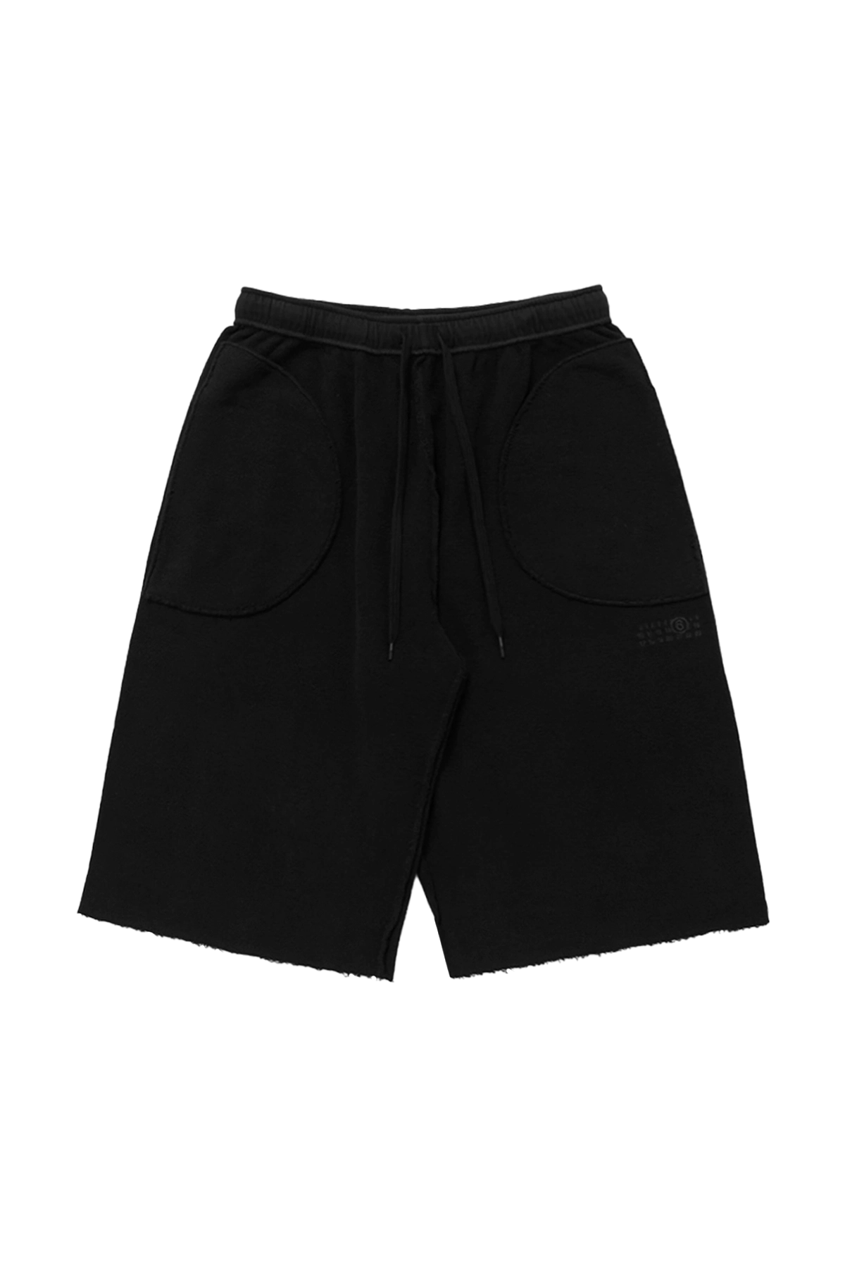 MM6 Reversed Sweat Shorts Black