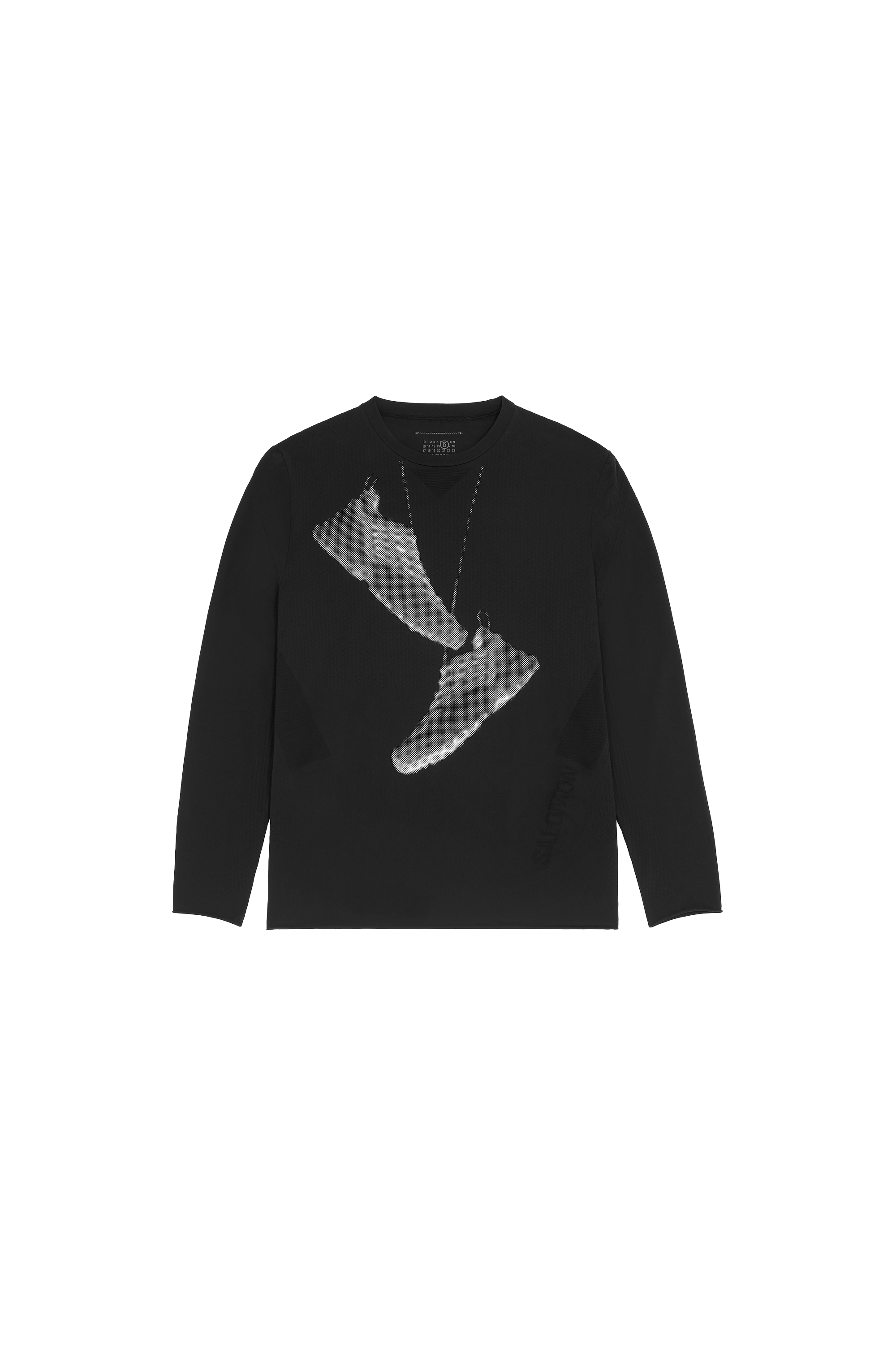 MM6 X Salomon MM6 X Salomon Long Sleeve Tee Black
