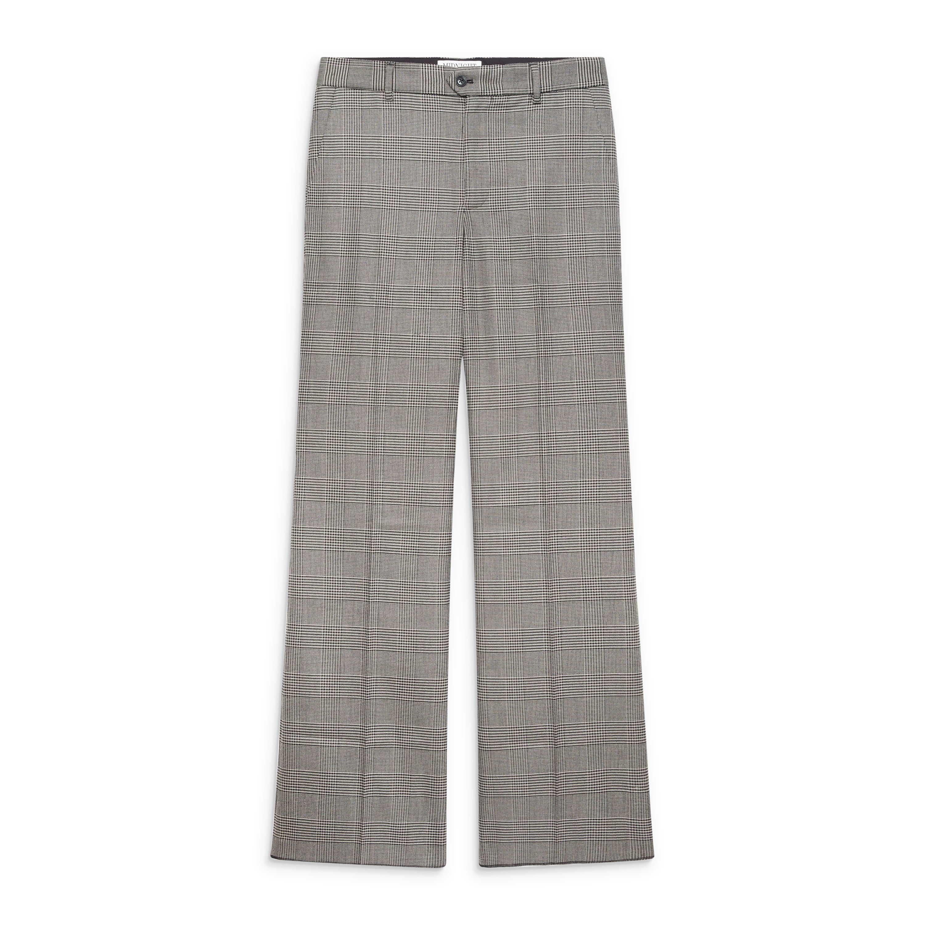 Midnight Rodeo Flared Tailored Trousers Grey